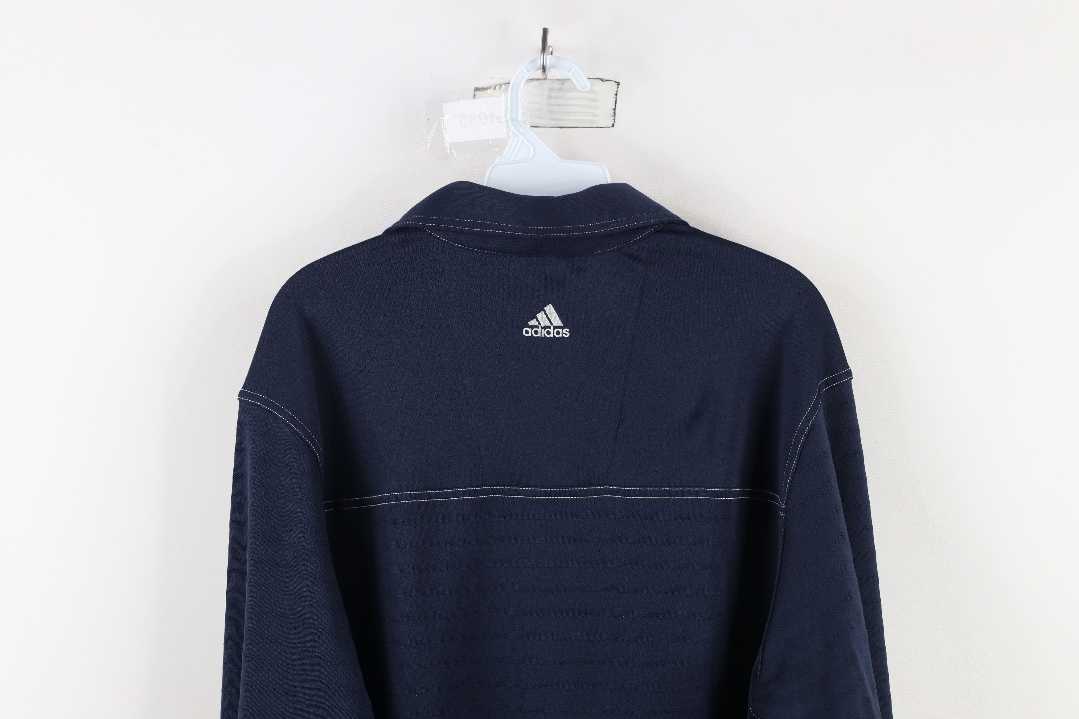 Adidas × Vintage Adidas University of Toledo Golf Long Sleeve Polo Shirt Size US L / EU 52-54 / 3 - 11 Thumbnail