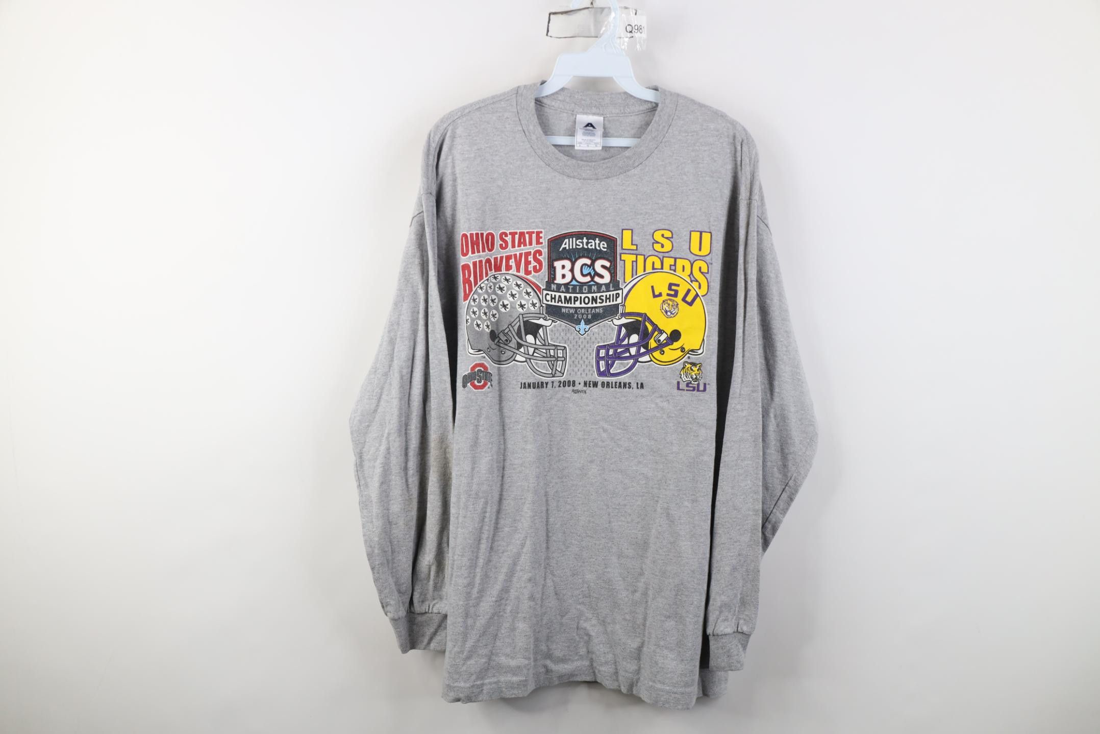 Vintage Vintage 2008 National Championship Ohio State Tigers T-Shirt Size US L / EU 52-54 / 3 - 1 Thumbnail