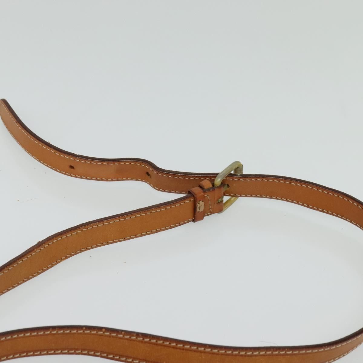Celine CELINE Macadam Canvas Shoulder Bag Pvc Leather Brown Gold Size ONE SIZE - 8 Thumbnail