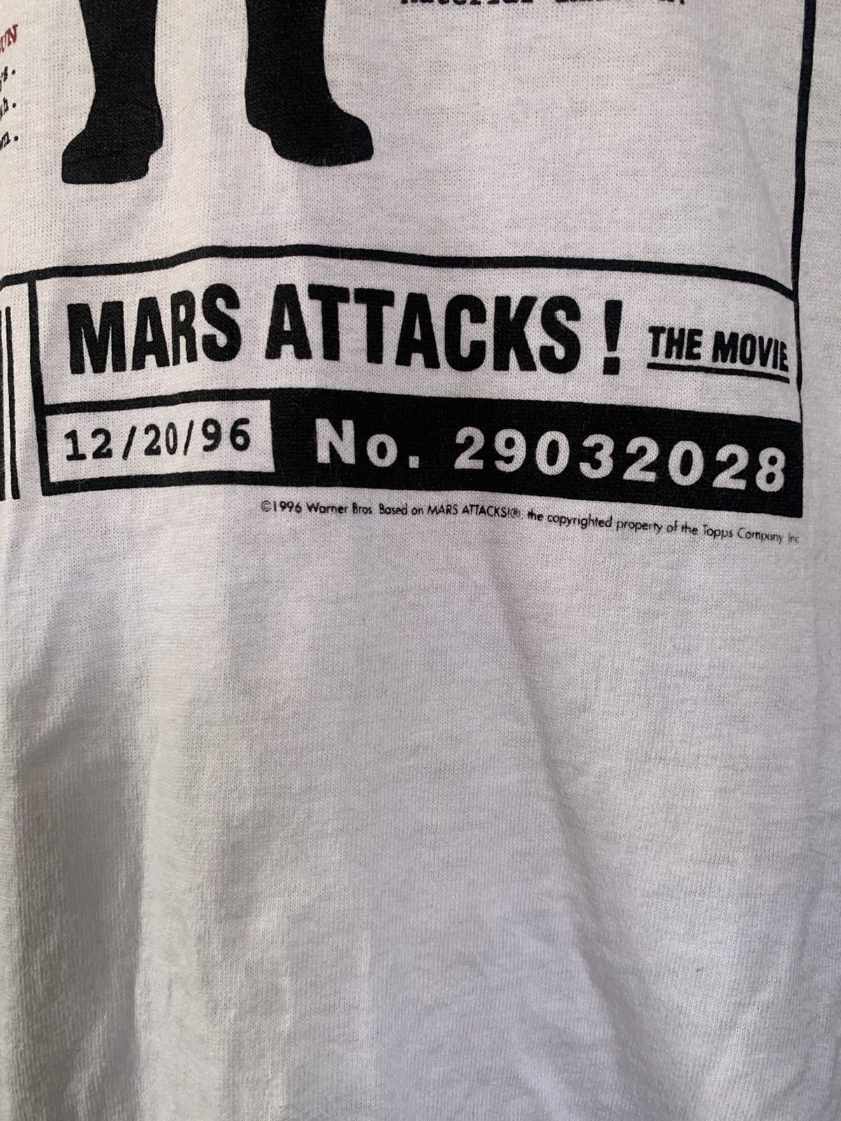 Warner Bros Vintage 90s Mars Attacks Warner Bros Comedy Movie T shirt Size US M / EU 48-50 / 2 - 3 Thumbnail