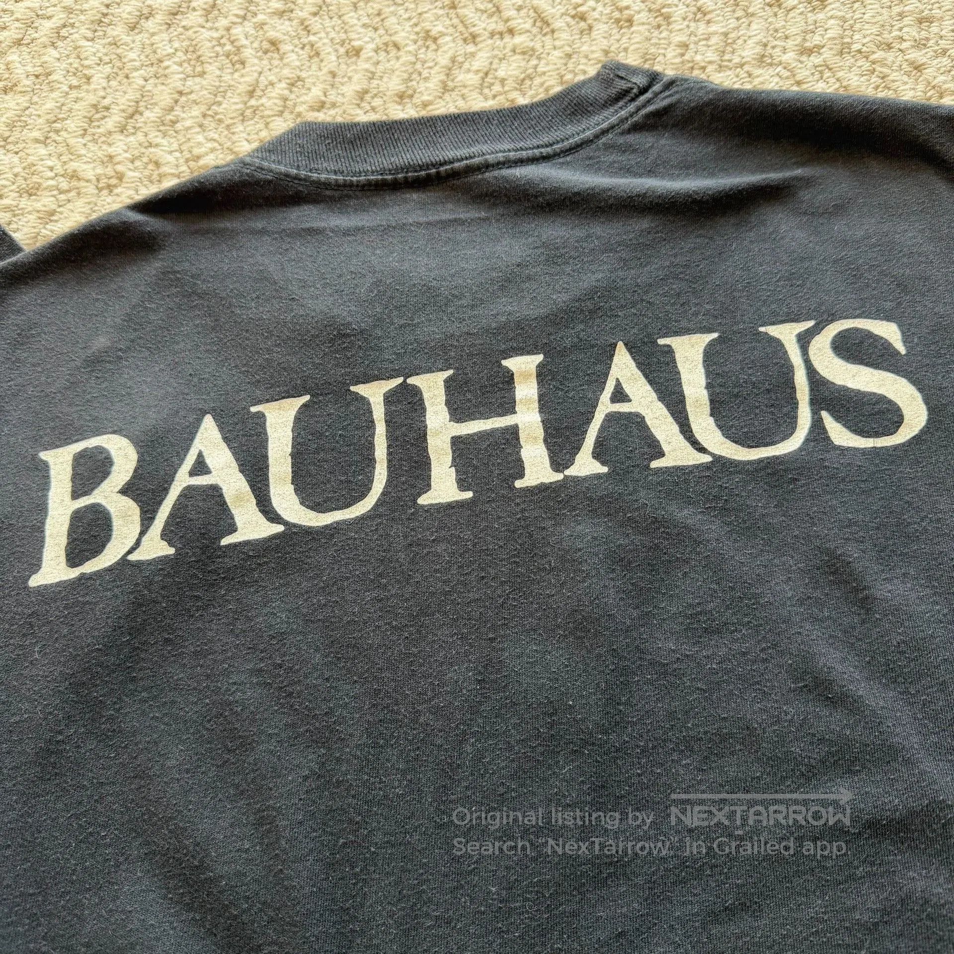 Vintage Vintage 90s Bauhaus Peter Murphy Band Tee. Size US M / EU 48-50 / 2 - 5 Thumbnail