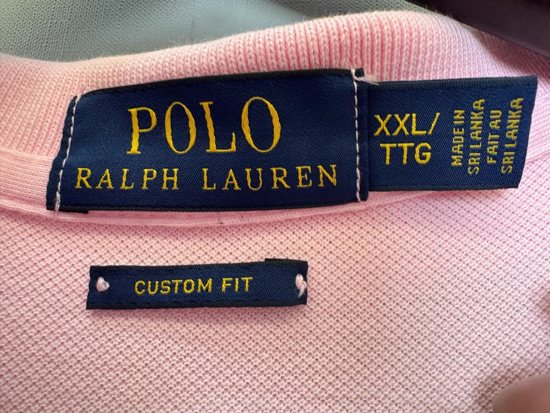 Polo Ralph Lauren Ralph lauren Pink Polo Short Sleeve K36 Size US XXL / EU 58 / 5 - 3 Thumbnail