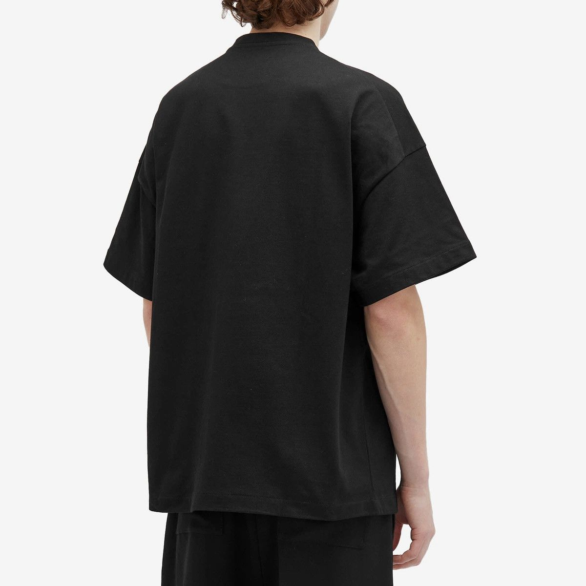 Jil Sander JIL SANDER black oversize python print chest patch t-shirt Size US M / EU 48-50 / 2 - 3 Thumbnail
