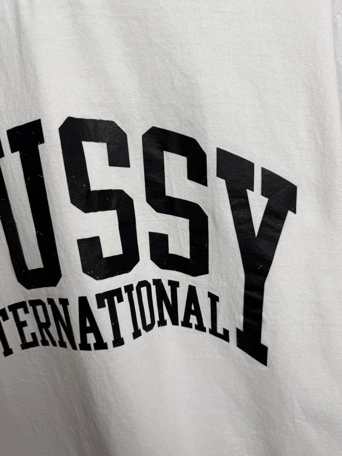 Stussy × Vintage Stüssy Tee Big Logo Center Vintage Streetwear Y2K Size XL / US 12-14 / IT 48-50 - 6 Thumbnail