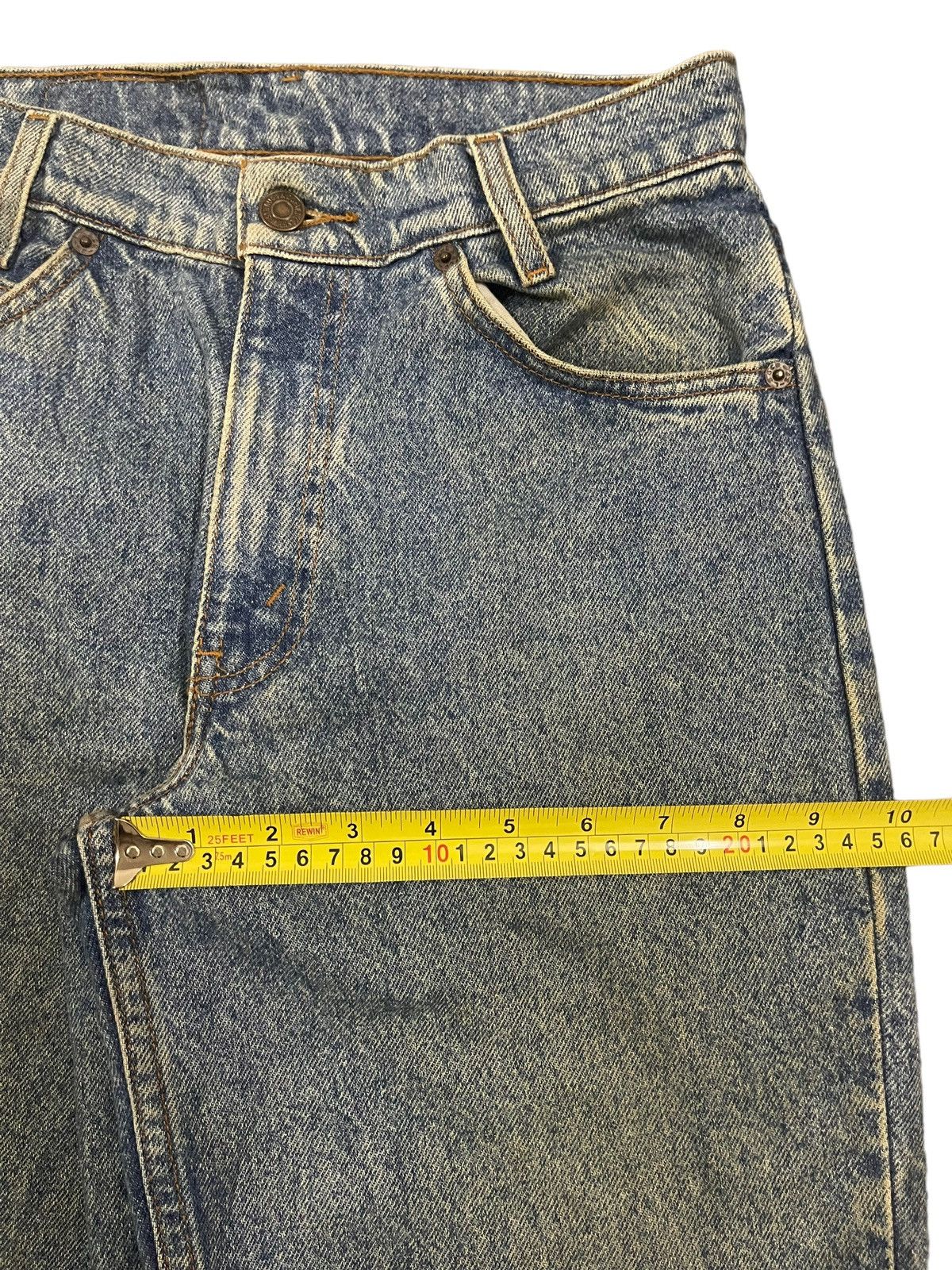 Levi's Vintage 80s Levis 550 Orange Tab Relaxed Fit Jeans Size US 27 - 13 Thumbnail