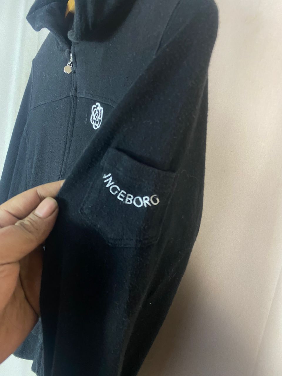 Japanese Brand Ingeborg croptop zipper hoodie Size S / US 4 / IT 40 - 5 Thumbnail