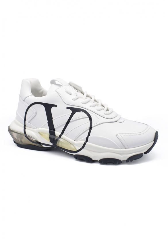 Valentino o1y0525 Logo Low-Top Sneakers in White Size US 7 / EU 40 - 3 Thumbnail