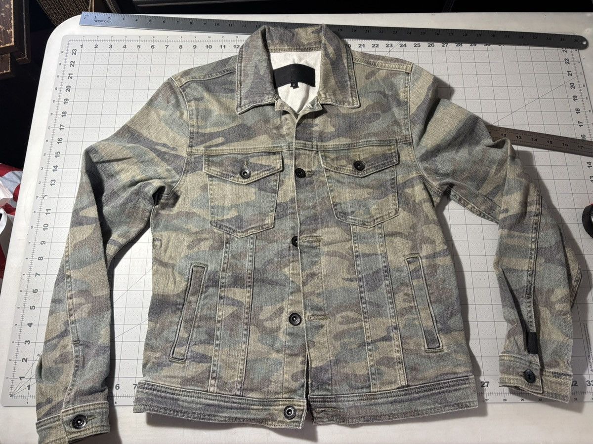 7 For All Mankind Denim camo jacket Size US S / EU 44-46 / 1 - 1 Thumbnail
