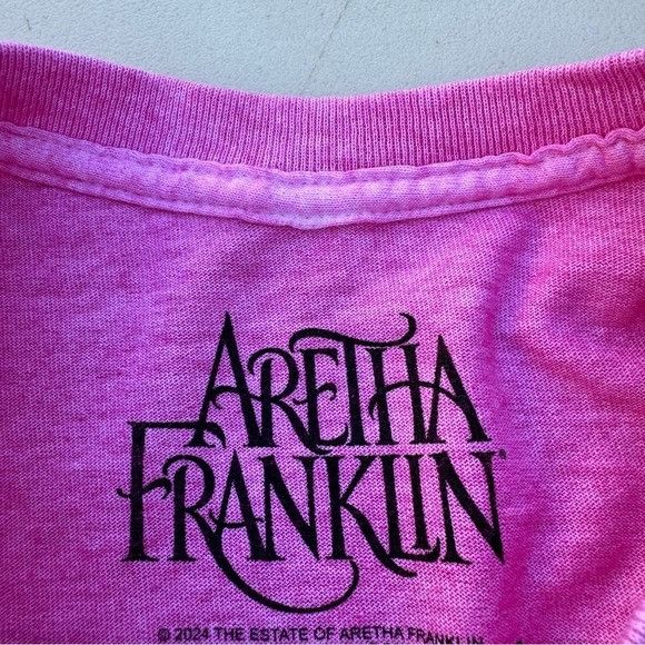 Band Tees NEW ARETHA FRANKLIN RESPECT QUEEN OF SOUL T-SHIRT SZ XL Size US XL / EU 56 / 4 - 3 Thumbnail