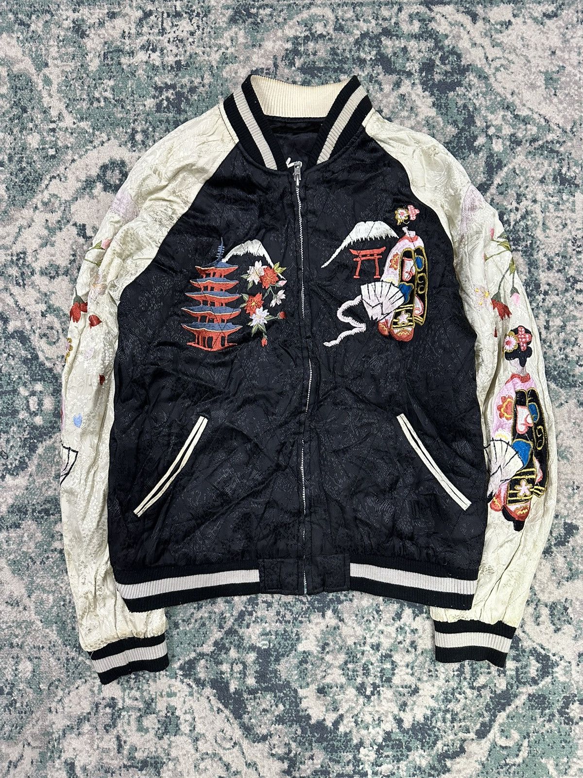 Toyo Enterprises Vintage Japanese Brand Sukajan Reversible Jacket Size US M / EU 48-50 / 2 - 6 Thumbnail