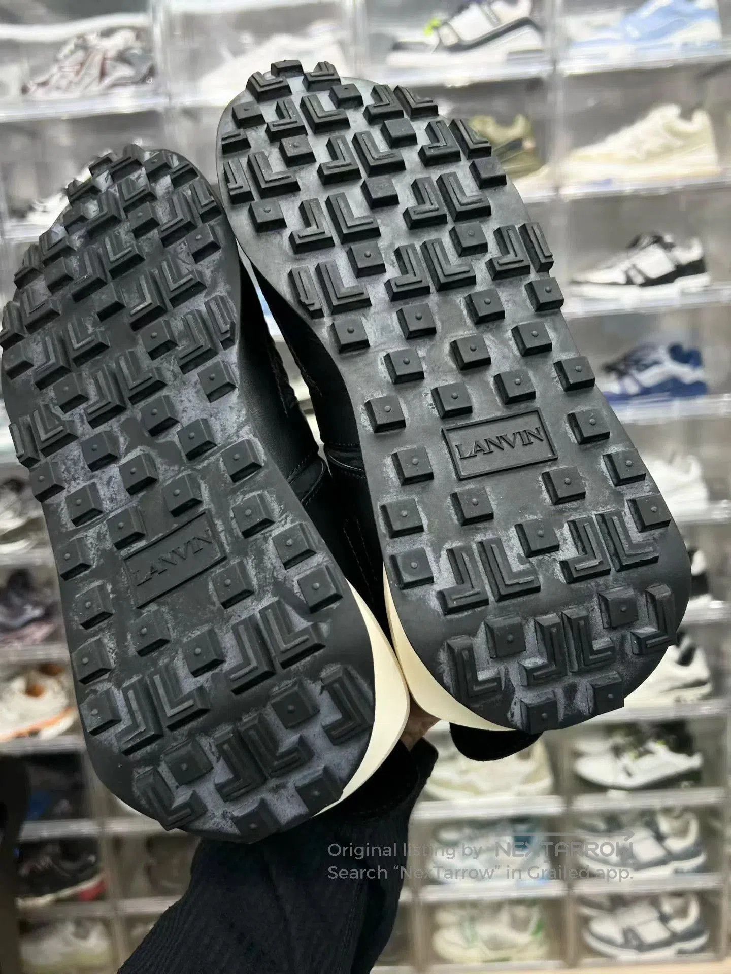 Lanvin Black Low-Top Sneakers Size 10. Size US 10 / EU 43 - 9 Thumbnail