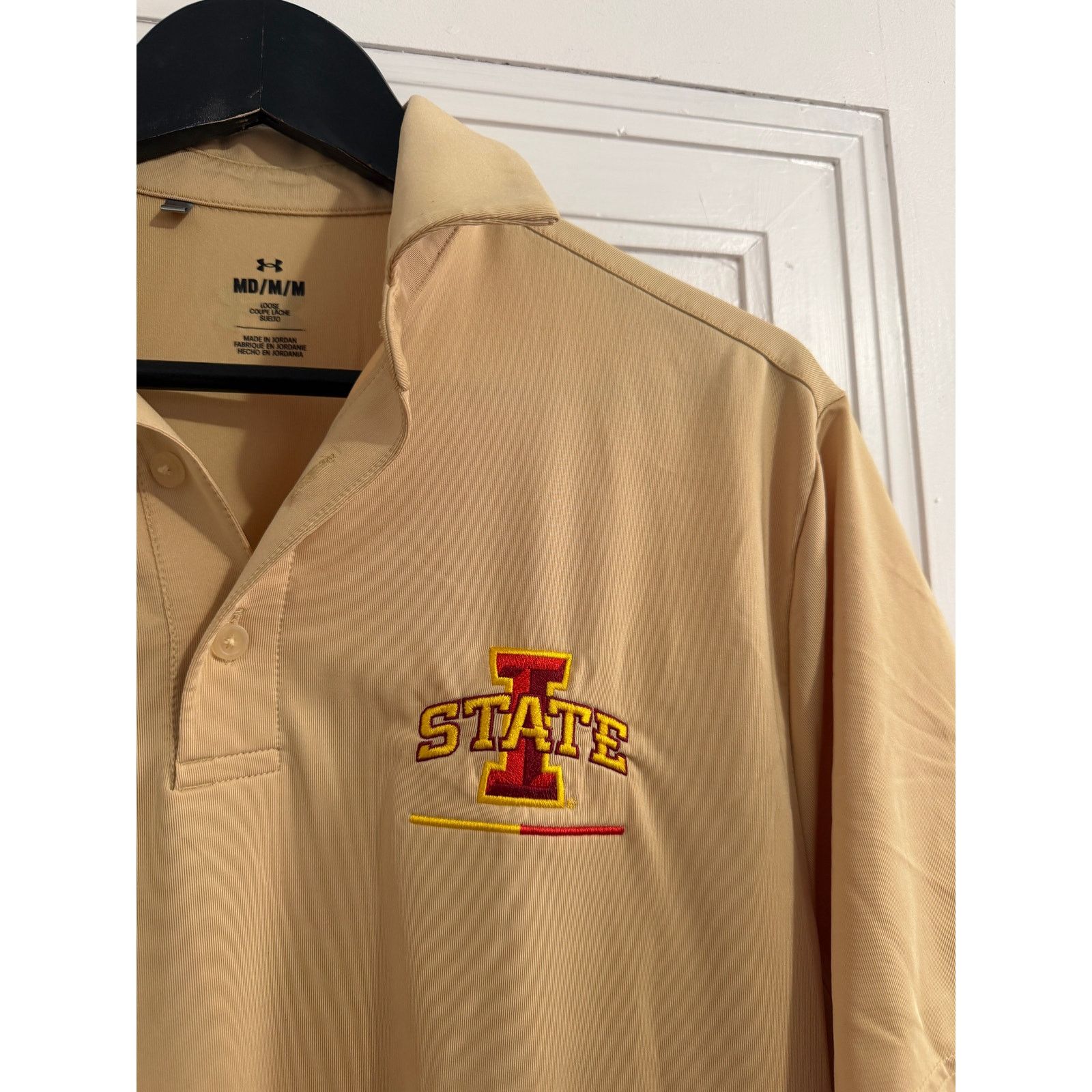 Under Armour Iowa State Cyclones Under Armour Polo Shirt Men's Size M Size US M / EU 48-50 / 2 - 2 Thumbnail
