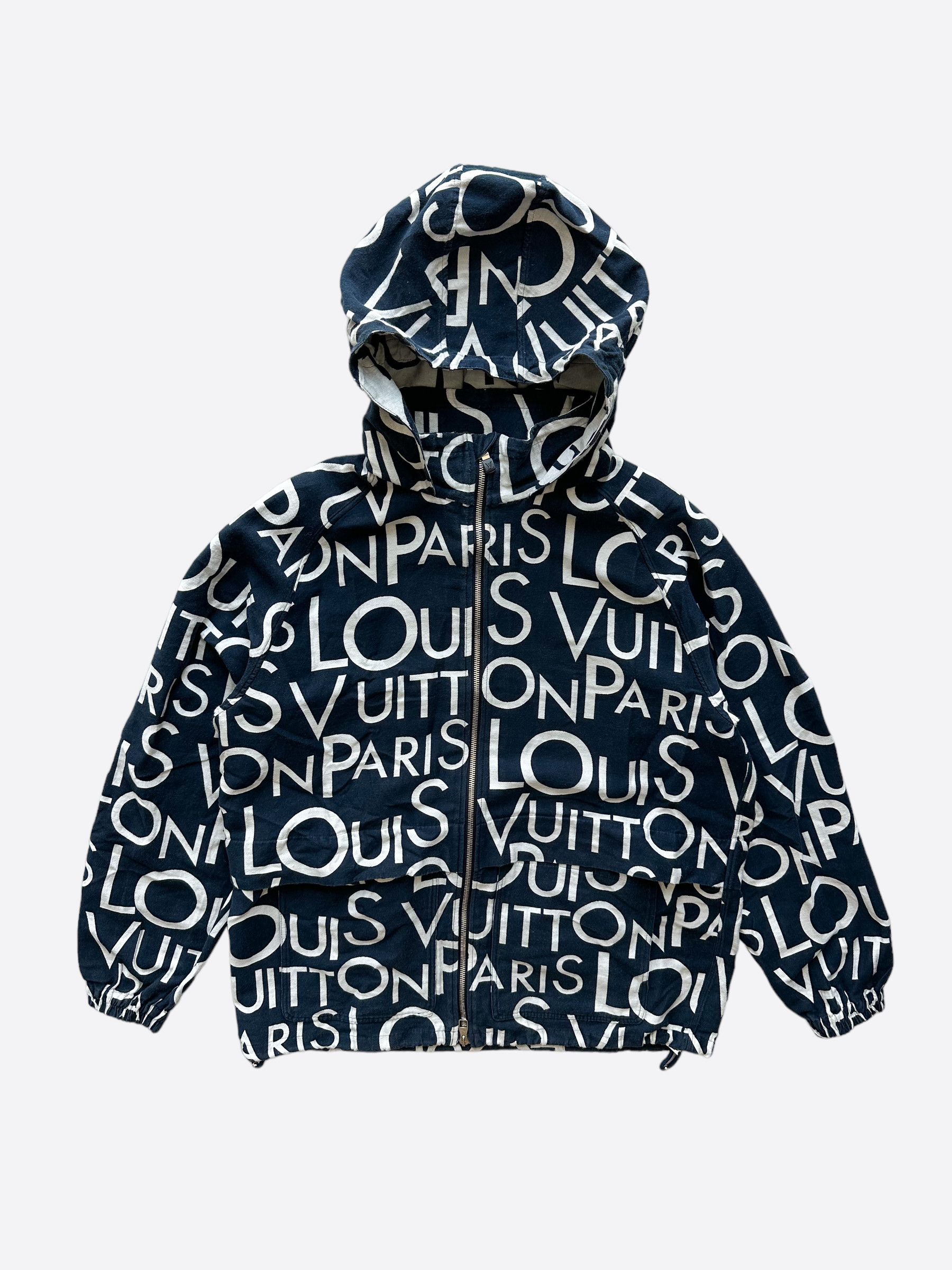 Louis Vuitton 2019 Galaxy Packable Parka - Blue Outerwear