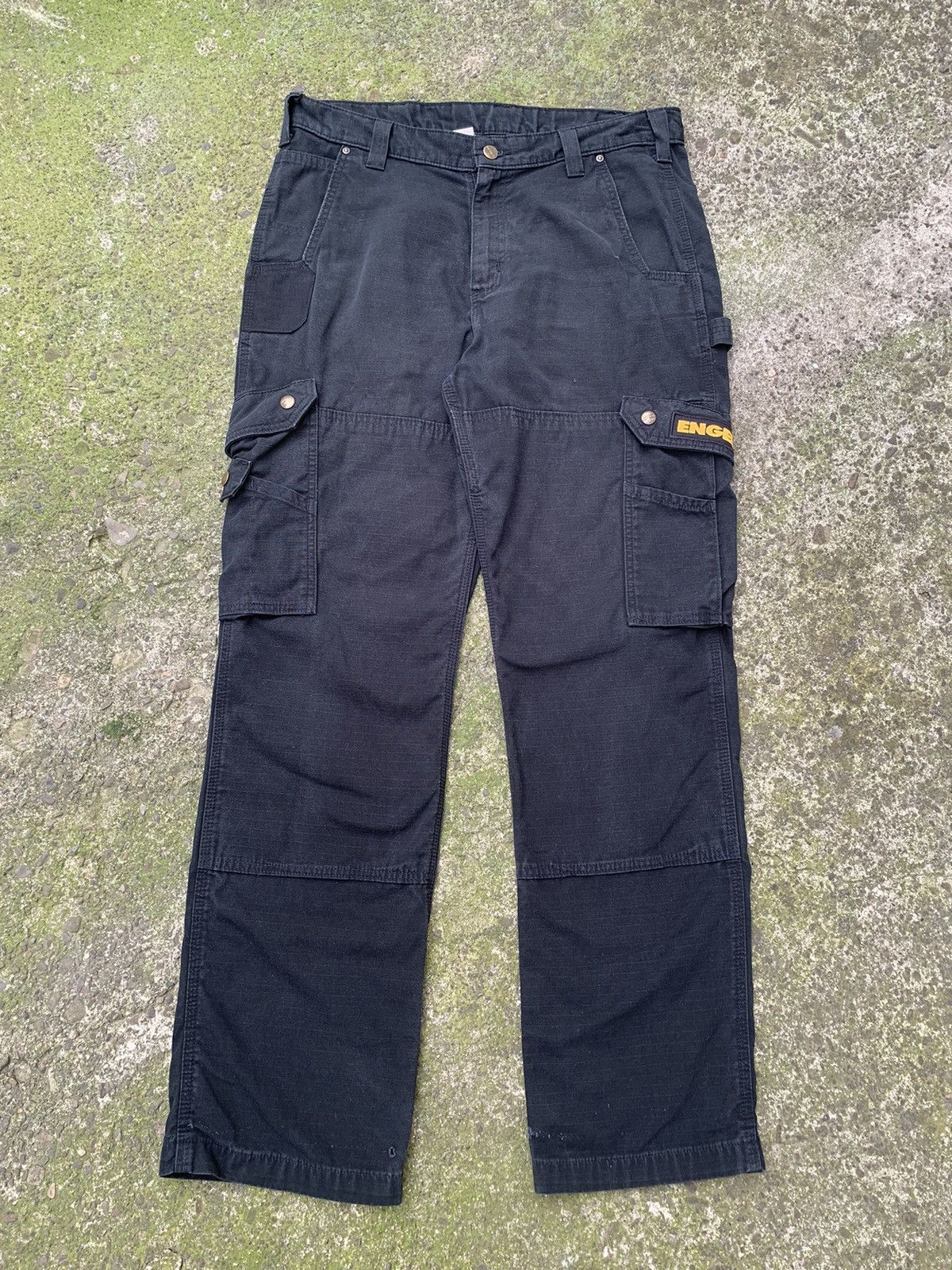 Carhartt Vintage Carhartt Cargo Work Pants Distressed Size US 34 / EU 50 - 10 Thumbnail
