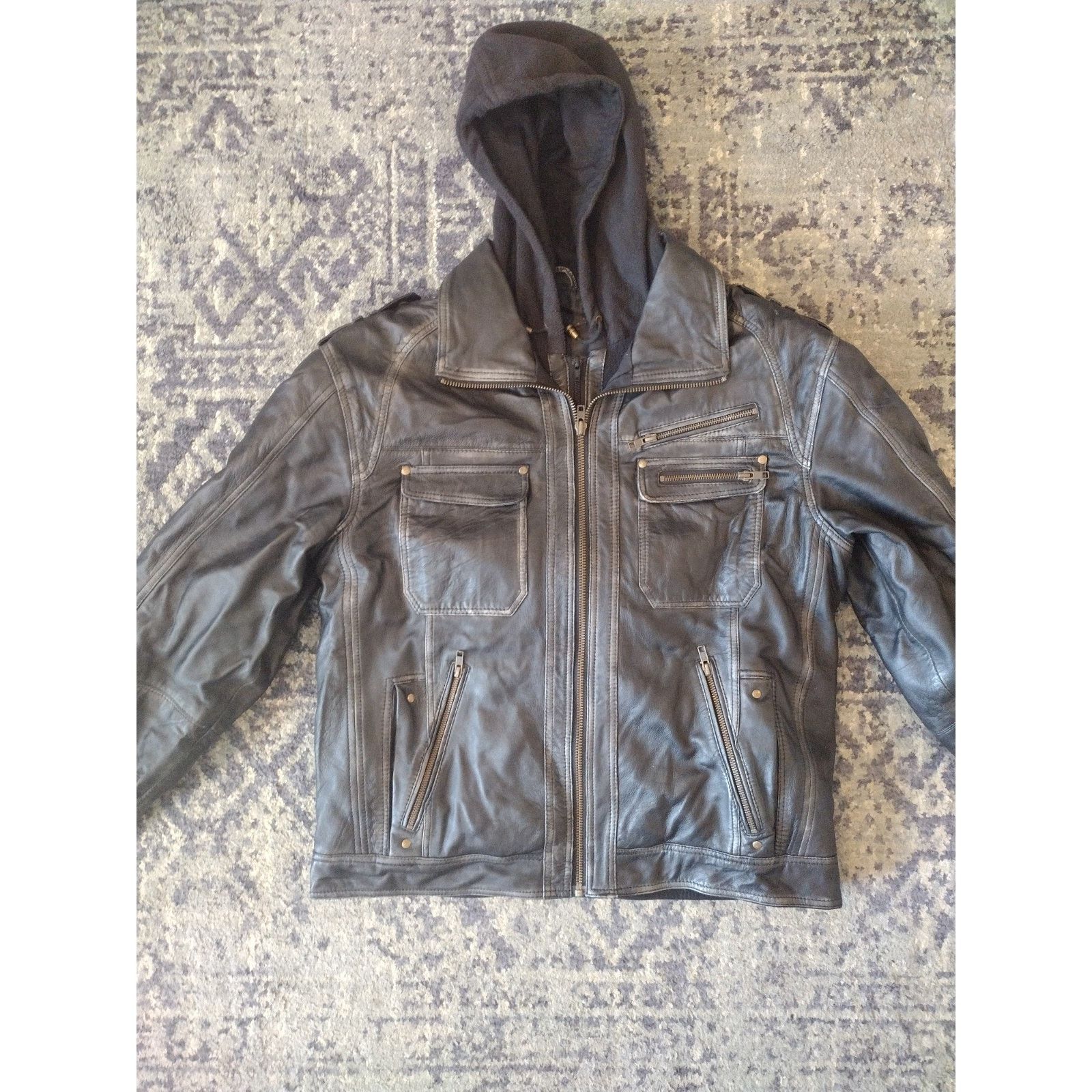BILLTORNADE Motorcycle jacket Custom Bilt Drago Jacket, Built In Padding Size US XL / EU 56 / 4 - 1 Thumbnail