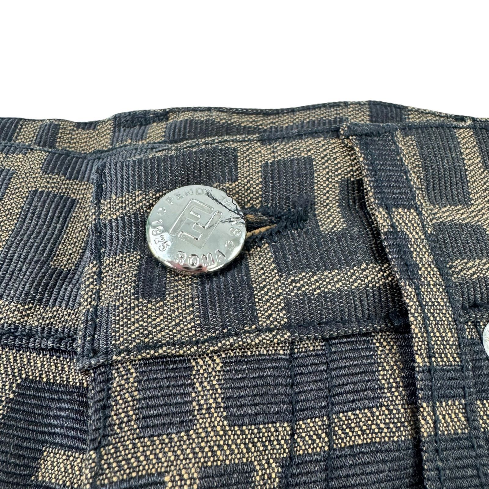 Fendi Fendi Vintage Zucca Print Pant Size 27" / US 4 / IT 40 - 8 Thumbnail