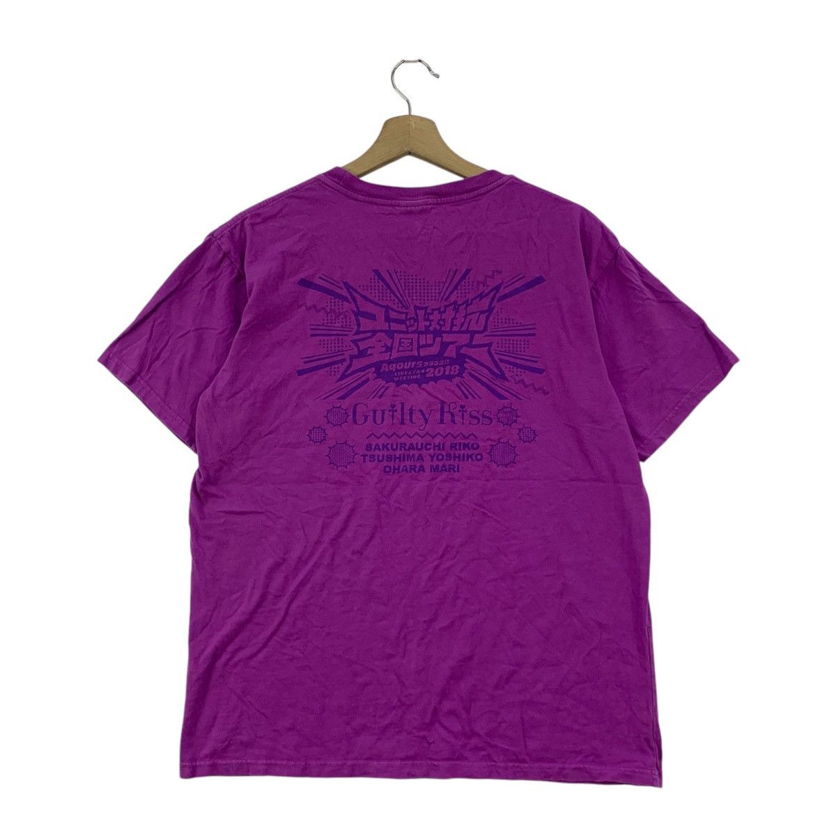 Vintage SCHOOL IDOL PROJECT 2017 Guilty Kiss Riko Yoshiko Tee Shirt Size US M / EU 48-50 / 2 - 6 Thumbnail