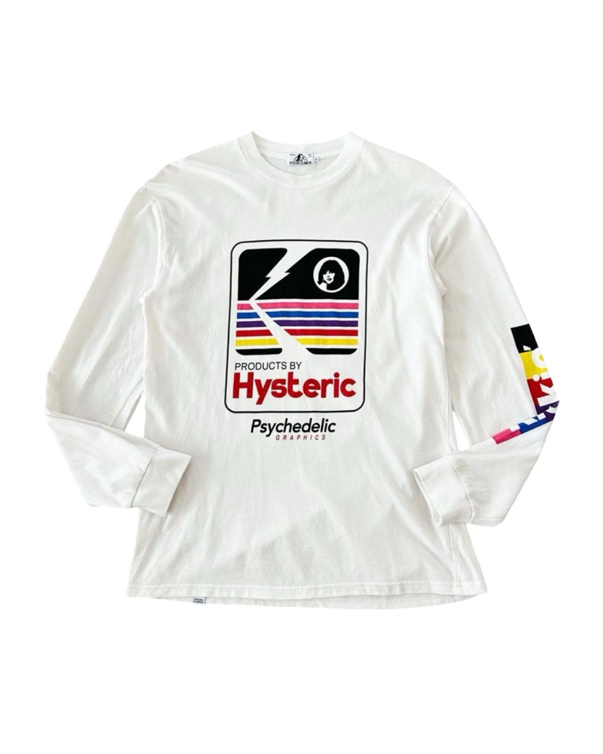 Hysteric Glamour Psychedelic Long Sleeve T-Shirt Size US S / EU 44-46 / 1 - 1 Thumbnail