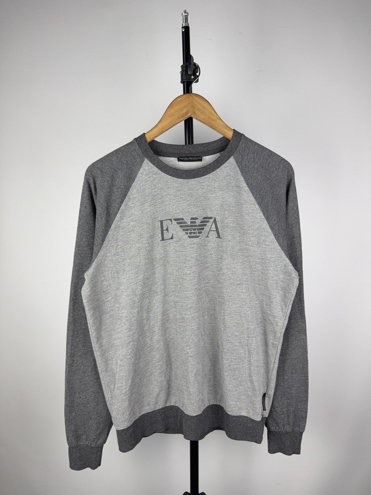 Emporio Armani Vintage 00s Luxury Logo Armani Emporio Armani Sweatshirt Size US M / EU 48-50 / 2 - 1 Thumbnail