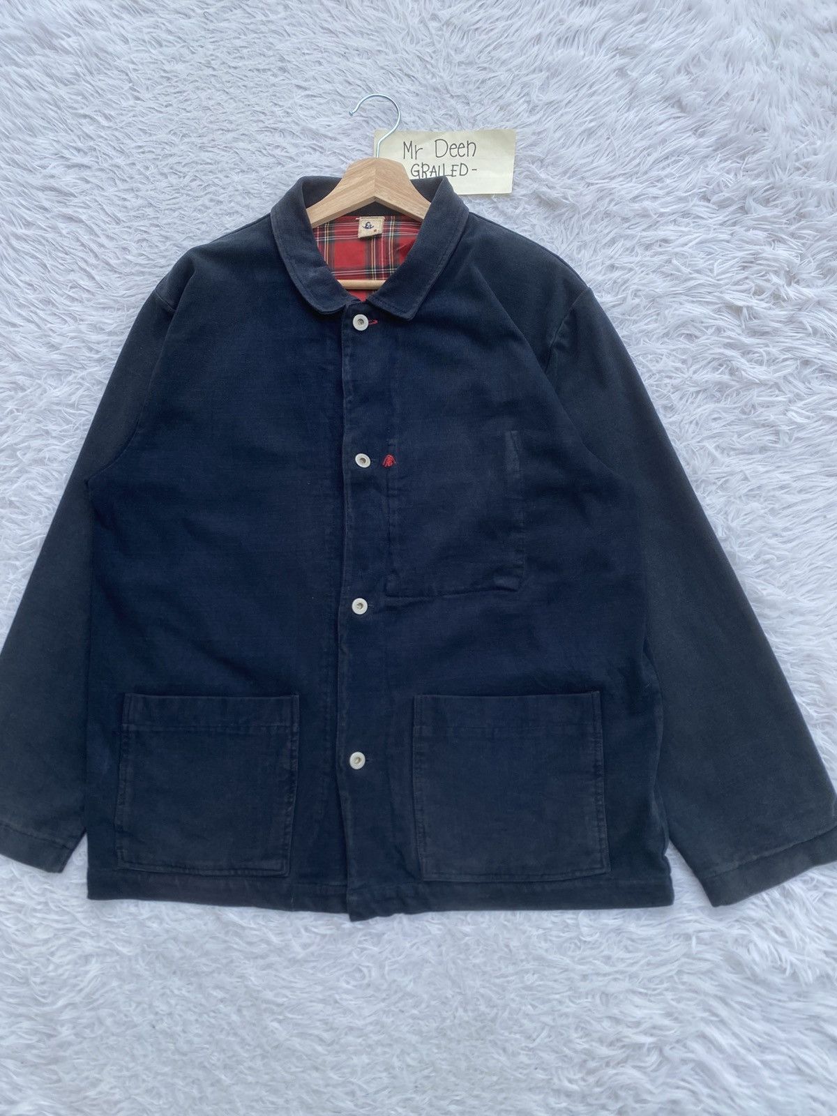 Eternal Rare Indigo Eternal Kurashiki Pocket Work Jacket Size US L / EU 52-54 / 3 - 3 Thumbnail