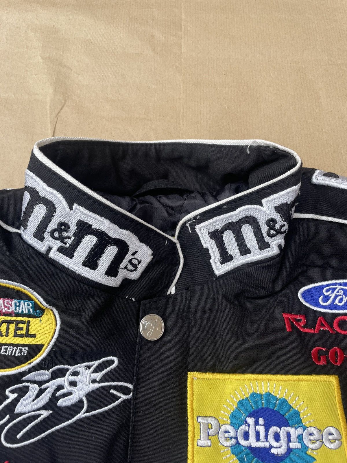 NASCAR × Vintage 🆘Rare🆘 Vintage JH Design M&M's NASCAR racing jacket Size US M / EU 48-50 / 2 - 12 Thumbnail