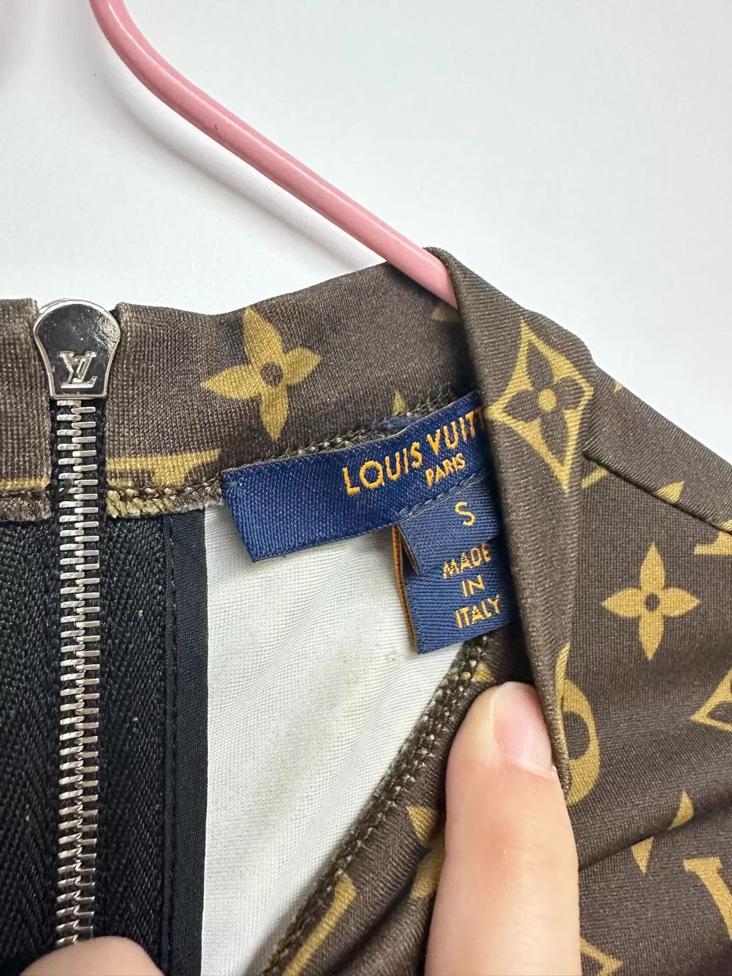 Louis Vuitton Louis Vuitton All Over Print women's S dress Size S / US 4 / IT 40 - 6 Thumbnail