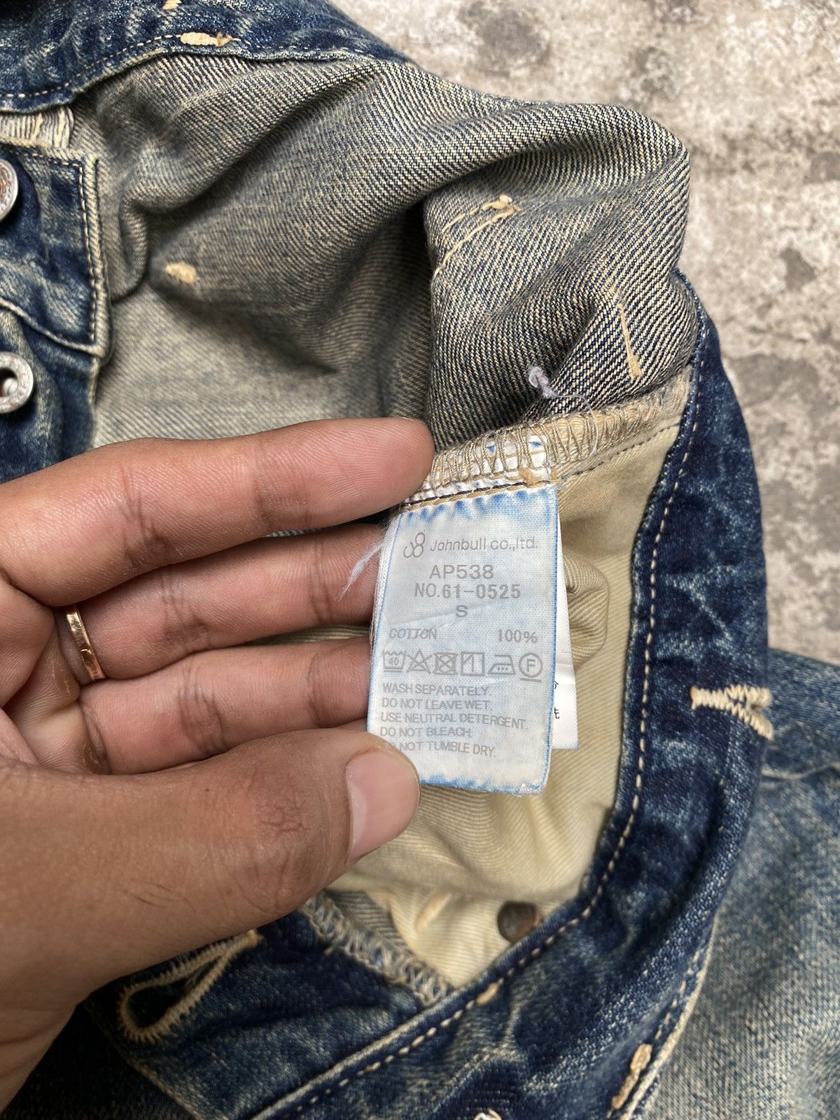 Johnbull Vintage Johnbull Selvedge Carpenter Buckleback Denim Size US 32 / EU 48 - 5 Thumbnail