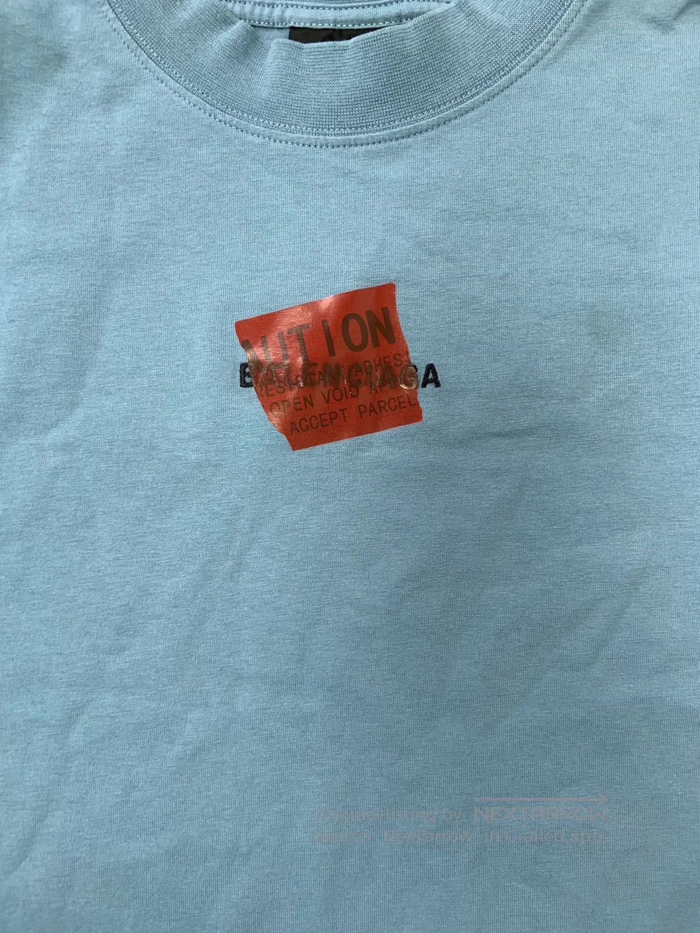 Balenciaga Balenciaga Men's Short-Sleeve T-Shirt. Size US M / EU 48-50 / 2 - 3 Thumbnail
