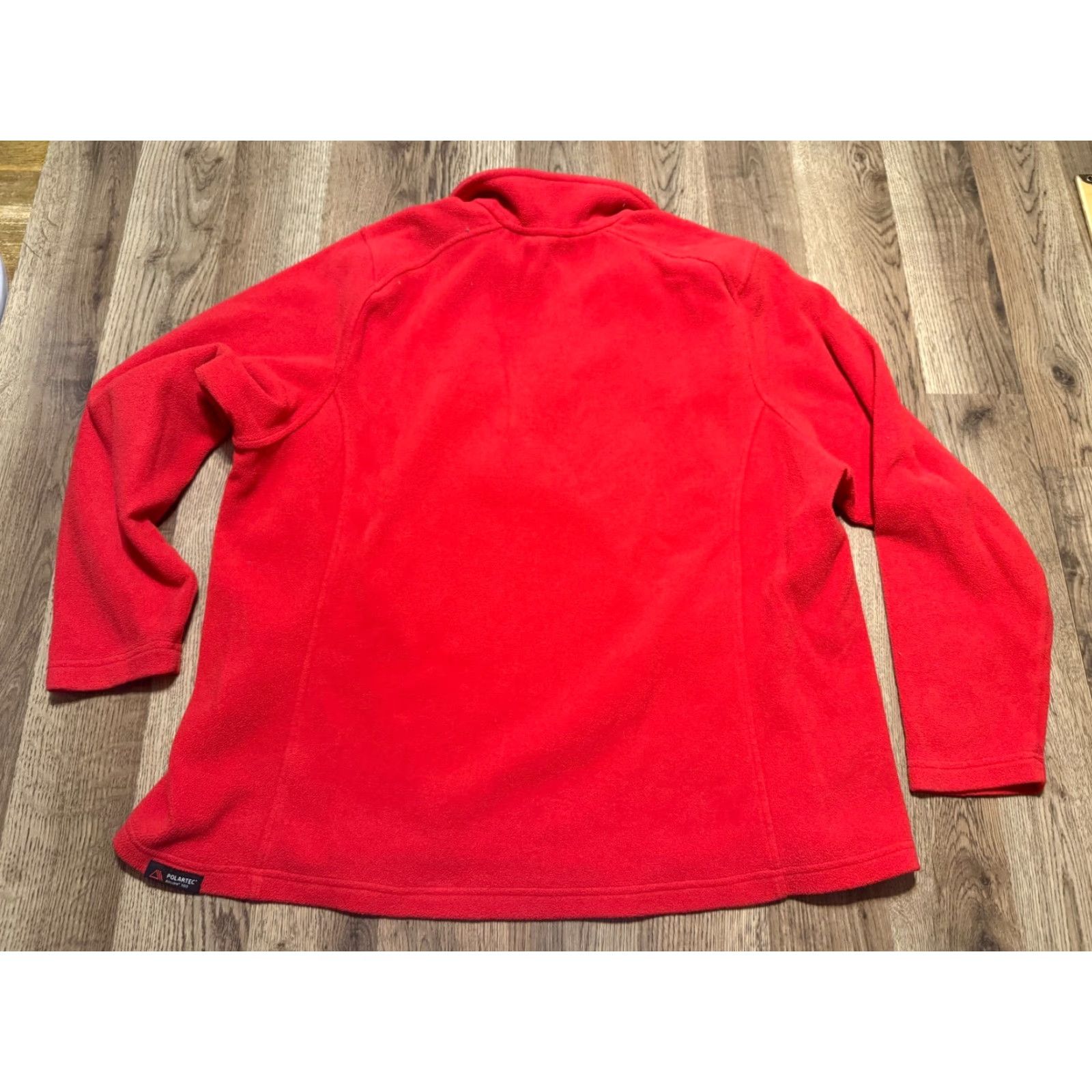 Lands' End Lands' End Sweater Women's Plus 16W-18W Red 1/4 Zipper Pullover Knit Long Sleeve Casual Fall Spring Summer Winter Pullover Mens? Womens Size XXL / US 16-18 / IT 52-54 - 2 Thumbnail
