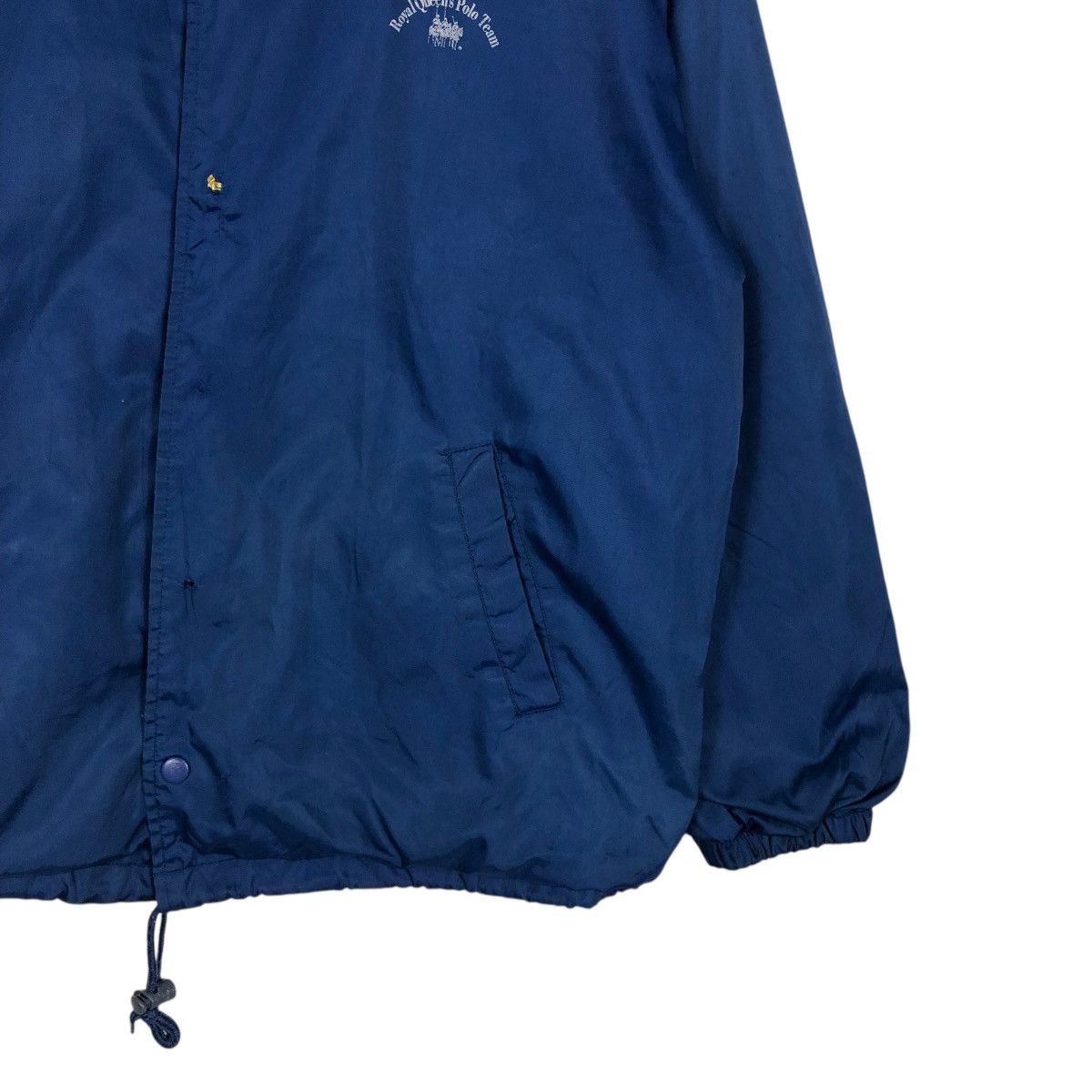 Japanese Brand 🔥BINTAGE COACH JACKET SNAP BUTTON ROYAL QUEEN’S POLO TEAM Size US L / EU 52-54 / 3 - 7 Thumbnail