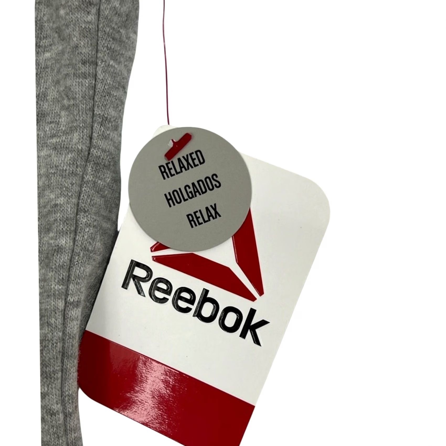 Reebok VINTAGE? Reebok Ladies Grey Heather Graphic Hoodie Size LARGE WITH TAGS Women Hoodie L Gray Graphic Size L / US 10 / IT 46 - 6 Thumbnail