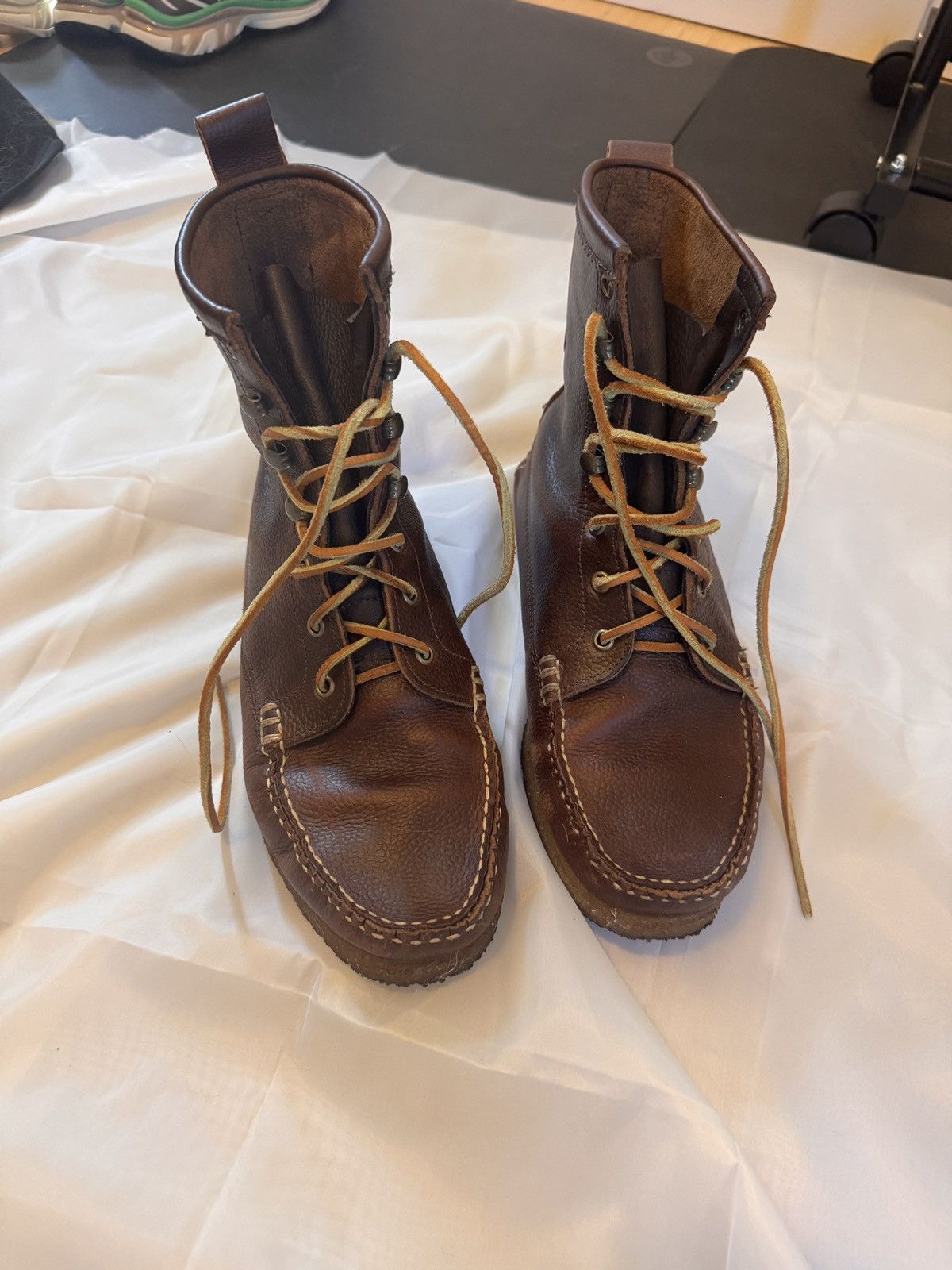 Yuketen Made In The USA Leather Moc Boots