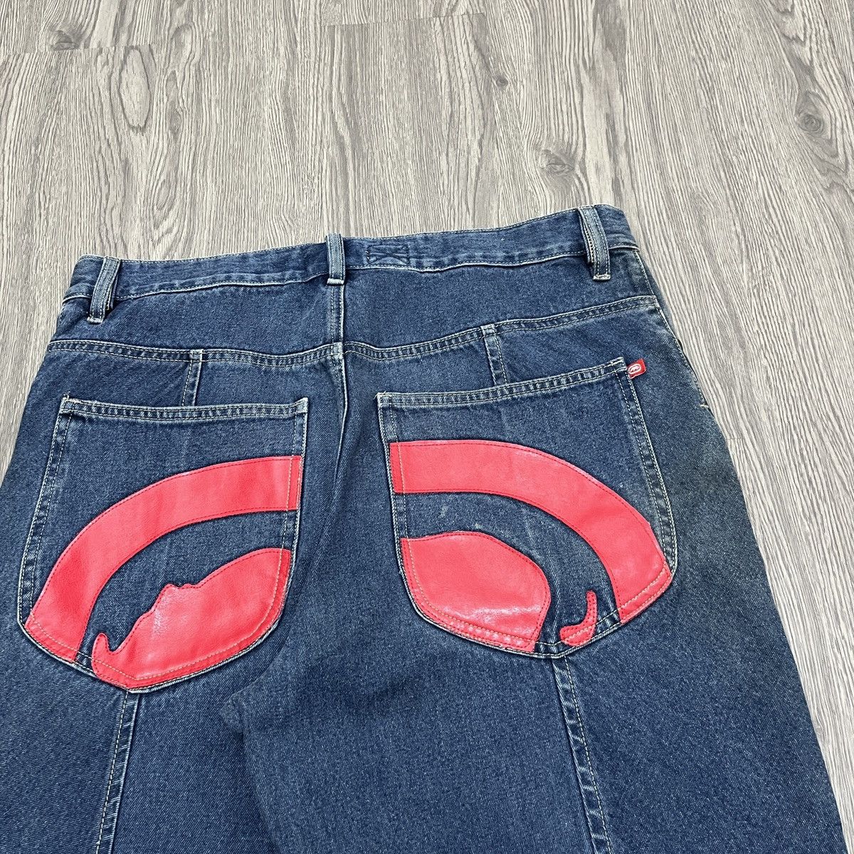 Ecko Unltd. Baggy Jeans Ecko Unltd Big Rhino Logo Denim 🟥 Size US 34 / EU 50 - 3 Thumbnail