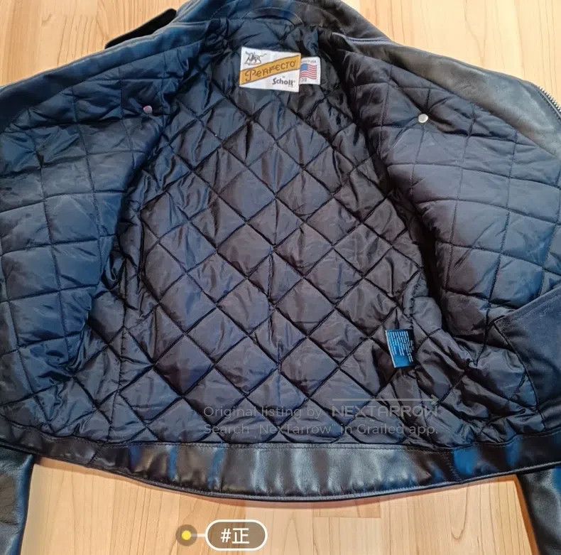Schott Schott 613 cable-stayed locomotive leather coat Size US M / EU 48-50 / 2 - 4 Thumbnail