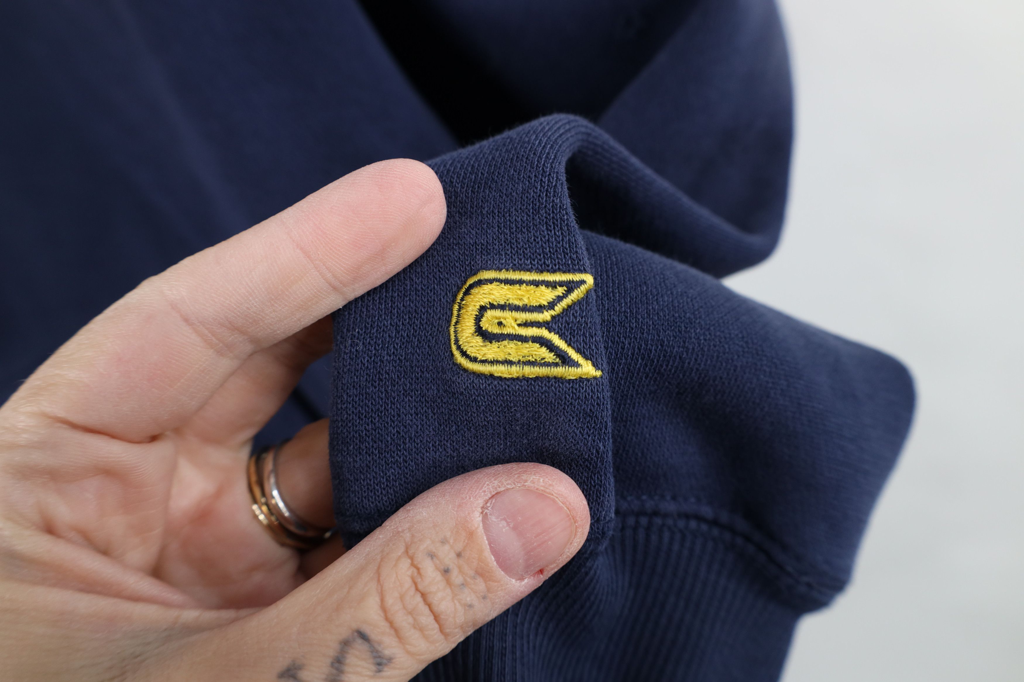 Vintage Vintage Y2K University of Toledo Hoodie Sweatshirt Blue Size US M / EU 48-50 / 2 - 11 Thumbnail