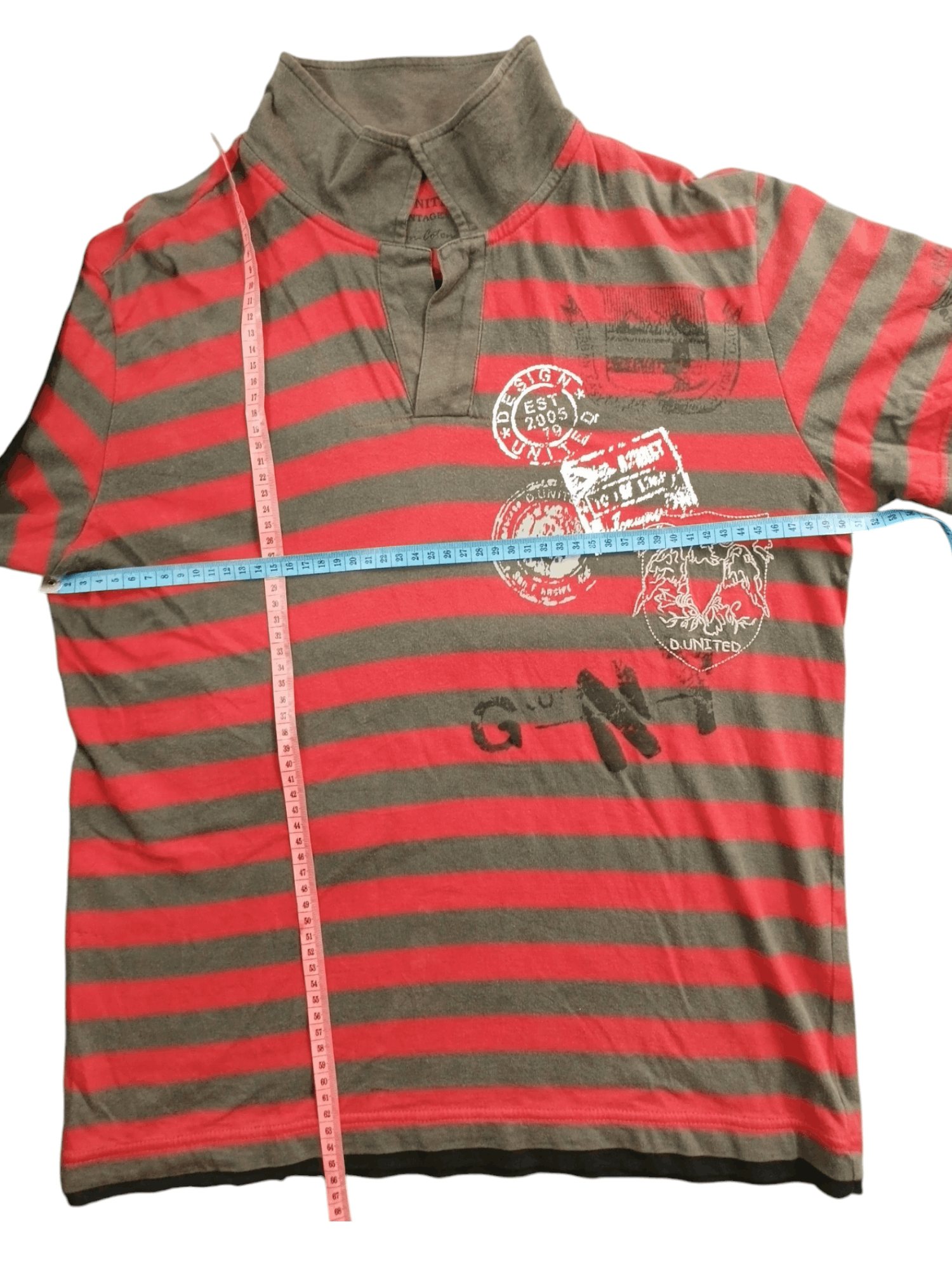 Japanese Brand Design United Double Layers Long Sleeve Stripe Size US M / EU 48-50 / 2 - 6 Thumbnail