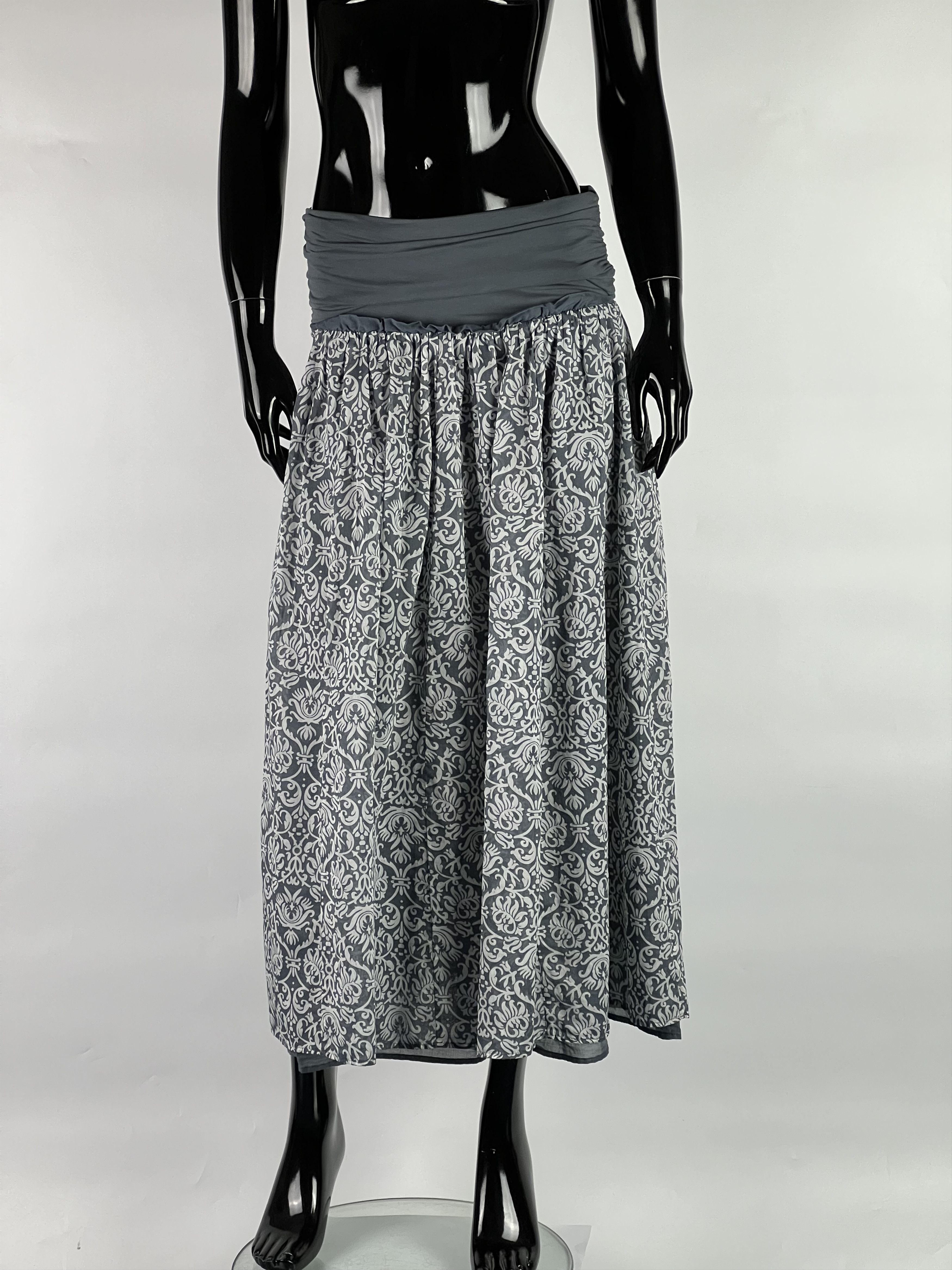 Peserico Peserico Sign Cotton Maxi Skirt Size IT42 Size 28" / US 6 / IT 42 - 1 Thumbnail