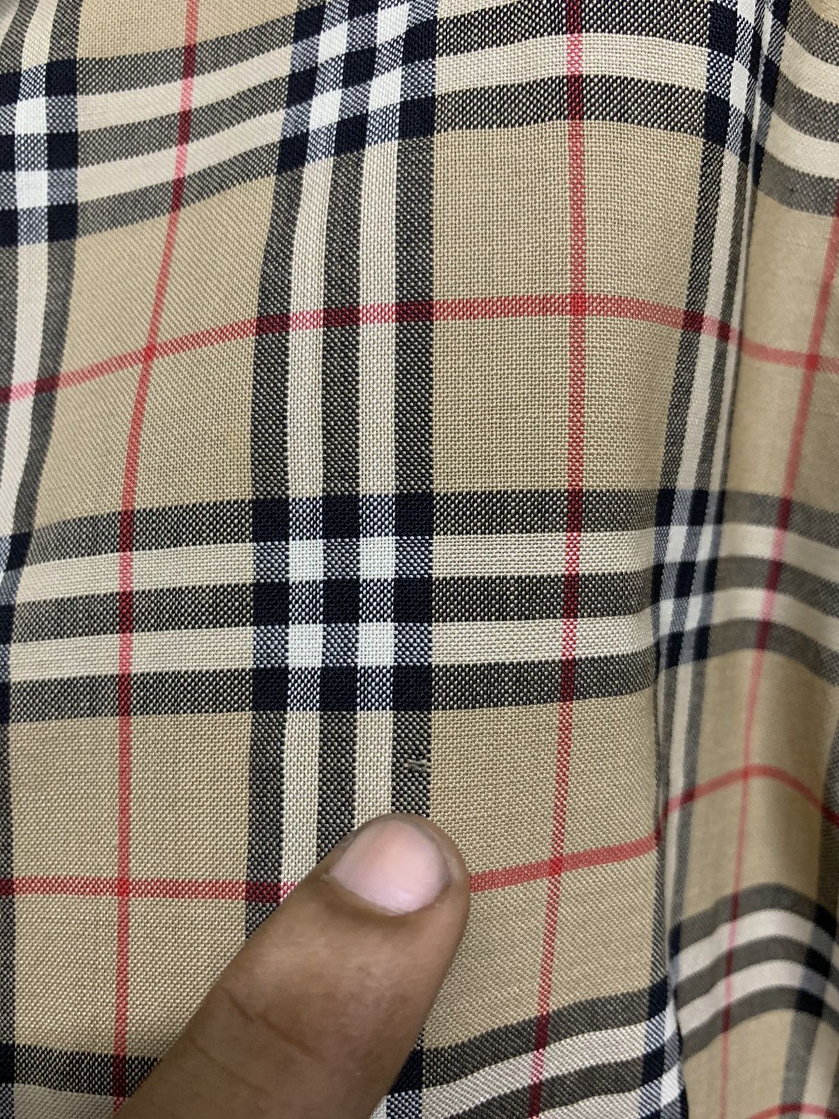 Burberry × Japanese Brand × Vintage VINTAGE BURBERRY NOVACHECK WOOL BUTTON UP SHIRT Size US M / EU 48-50 / 2 - 7 Thumbnail