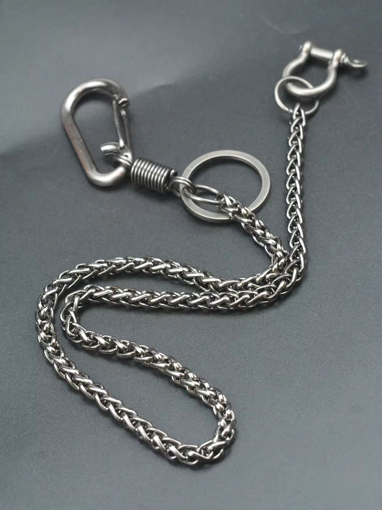Japanese Brand × Vintage Carabiner Buckle Clip Wallet Chain Size ONE SIZE - 4 Thumbnail