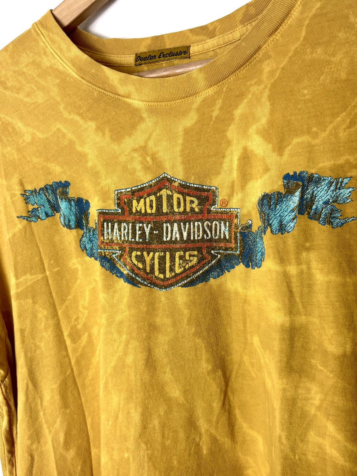 Harley Davidson Harley Davidson 2006 Dealer Exclusive Tie-dye Shirt Size US L / EU 52-54 / 3 - 3 Thumbnail