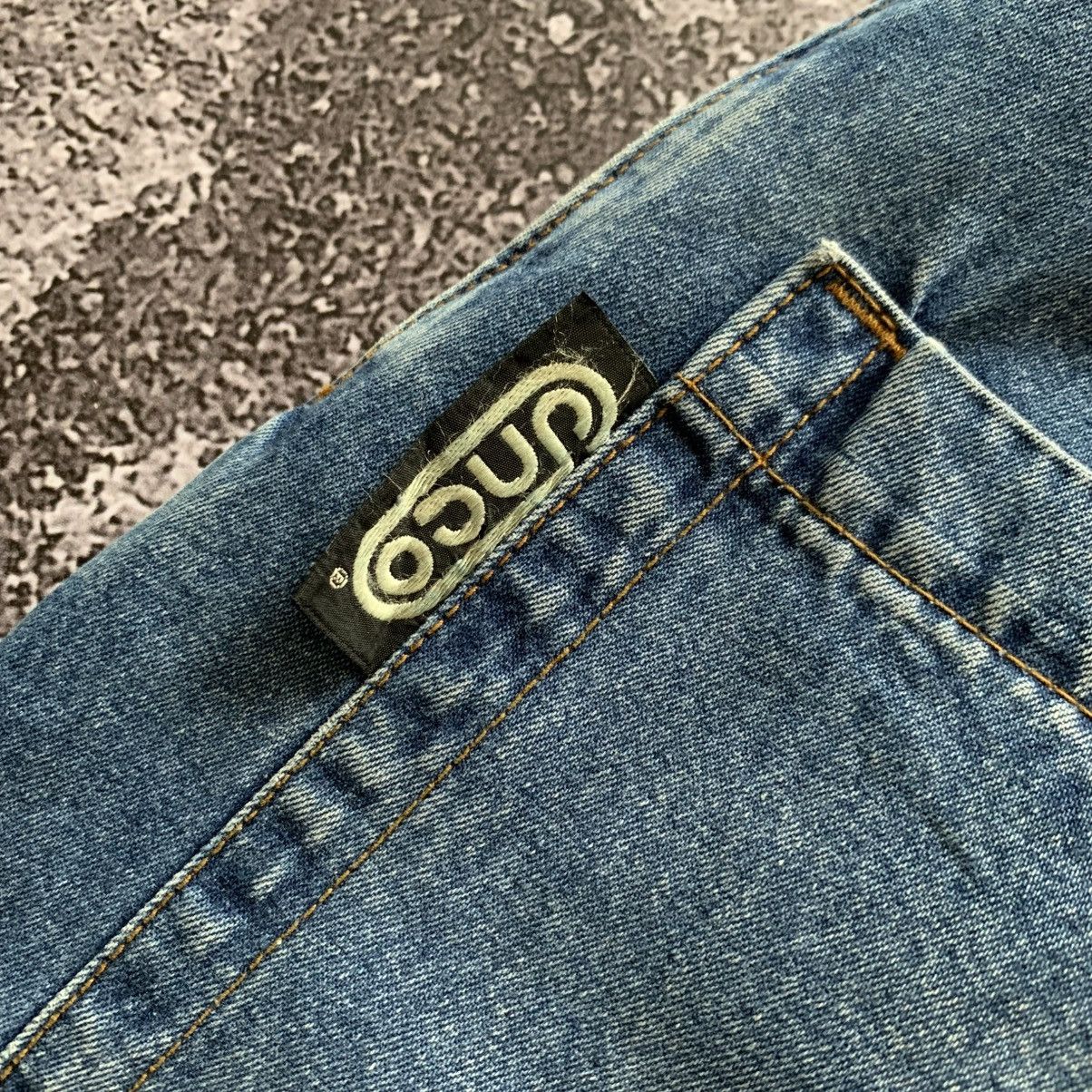 JNCO Y2K JNCO handy Man Big Pocket Reflective Baggy Denim Pants Size US 36 / EU 52 - 17 Thumbnail