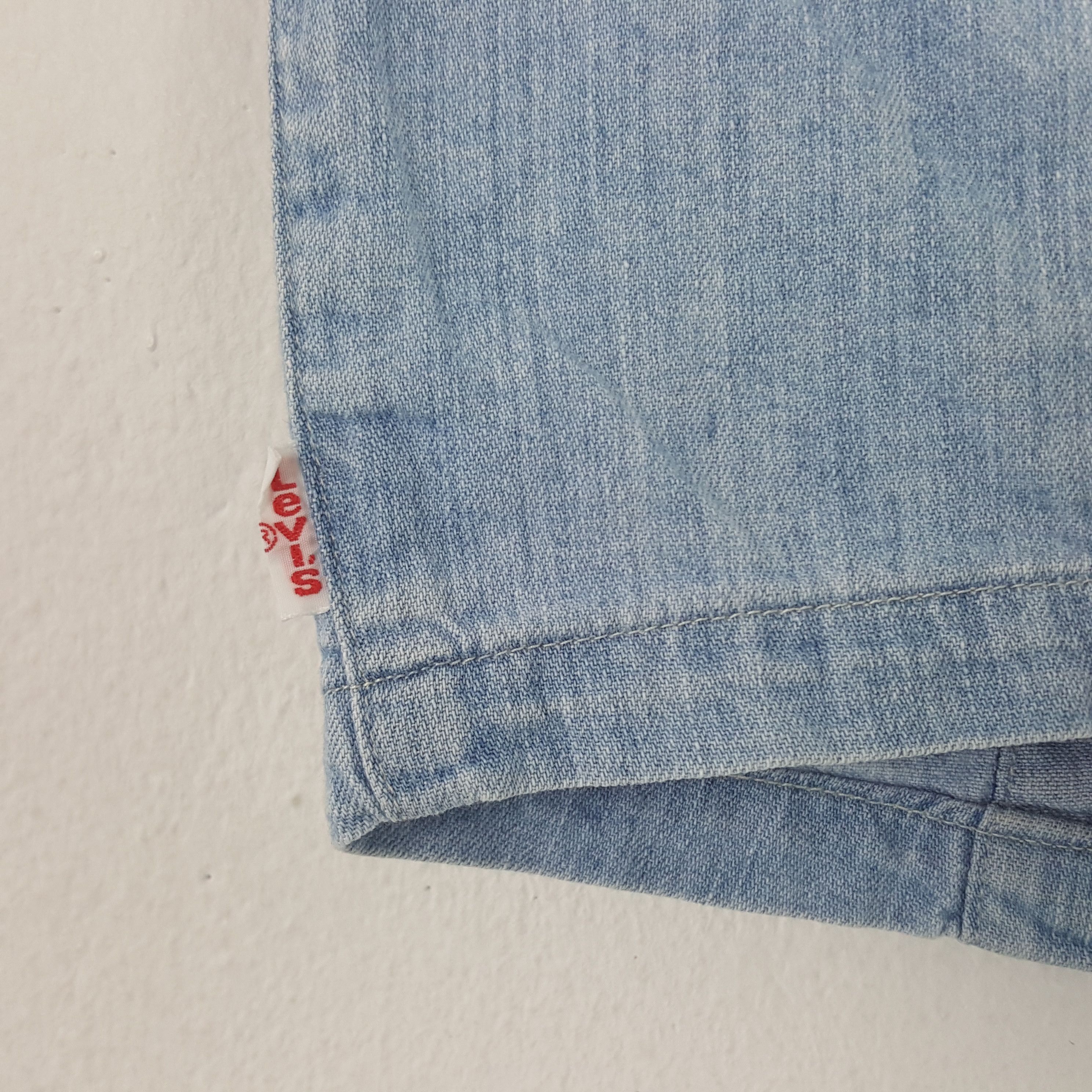 Japanese Brand × Levi's × Vintage Vintage Levi's Denim Vest Jacket Size S / US 4 / IT 40 - 3 Thumbnail