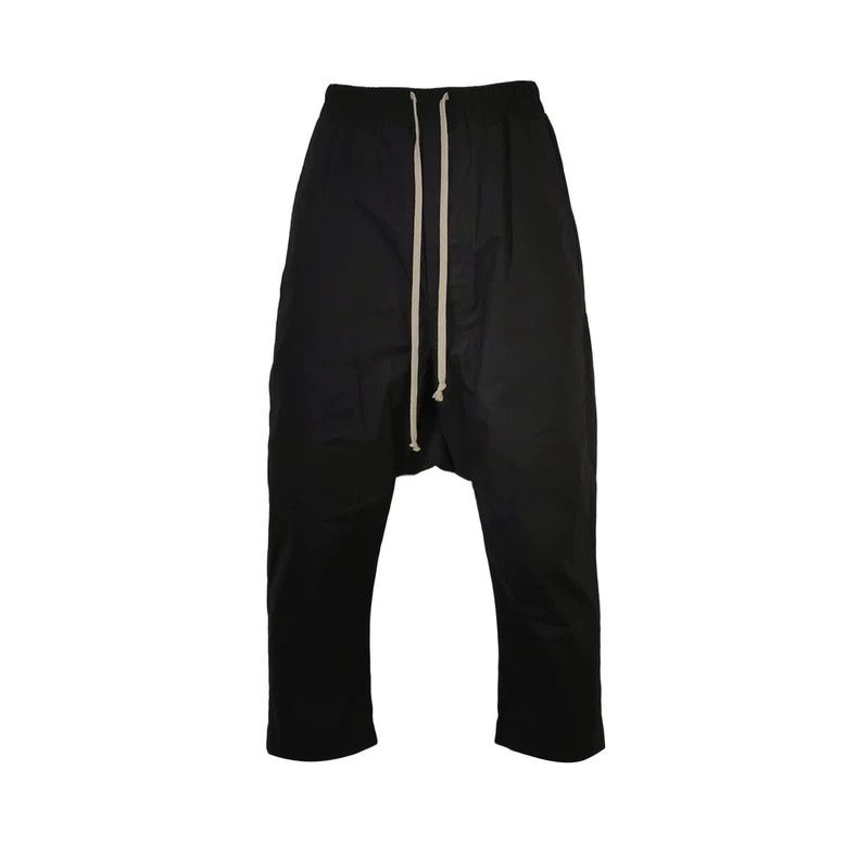 Rick Owens Pure Cotton Solid Pants - dmc