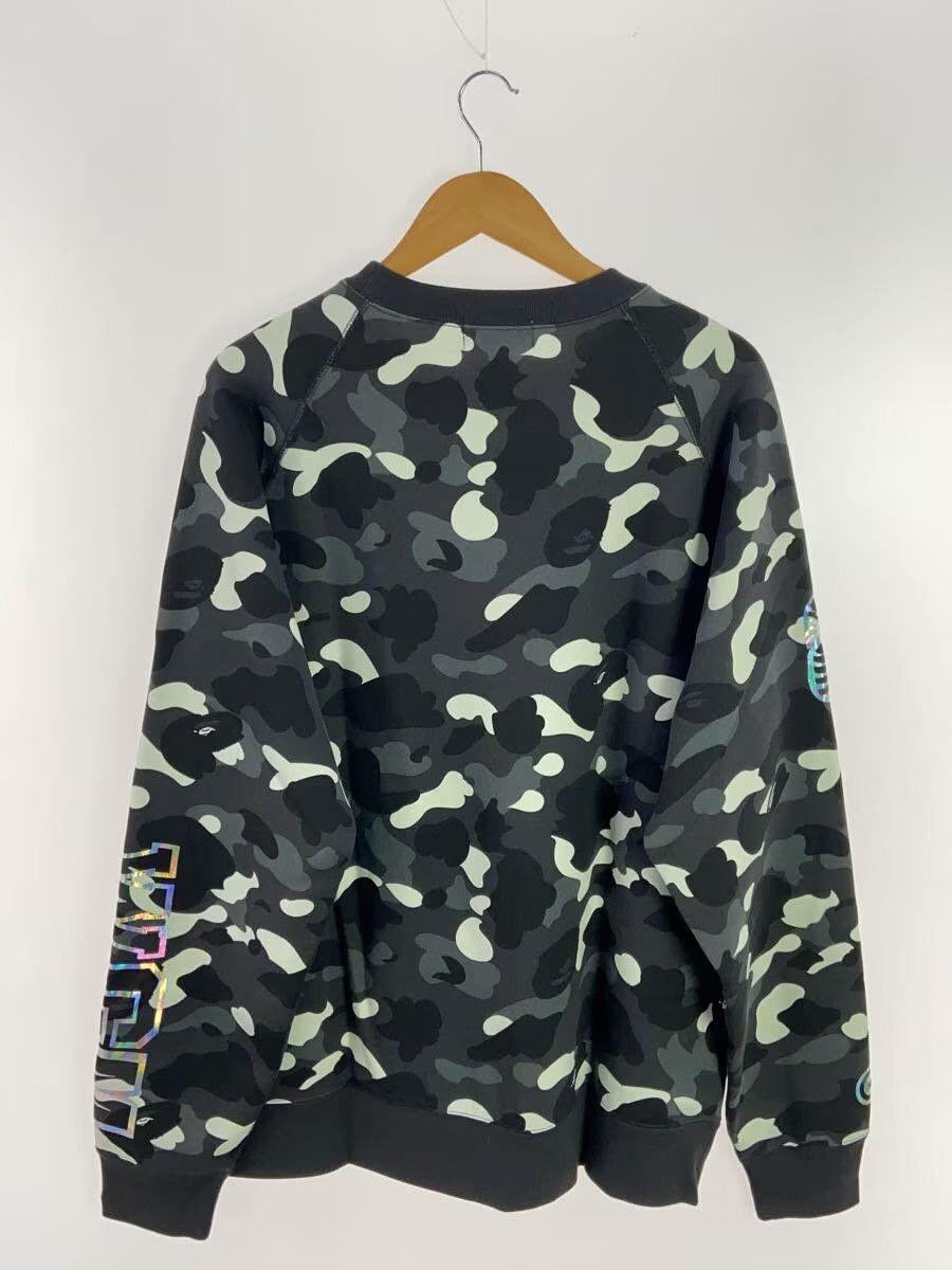 Bape A Bathing Ape Gray Camouflage Cotton Sweatshirt Size US XXL / EU 58 / 5 - 2 Thumbnail