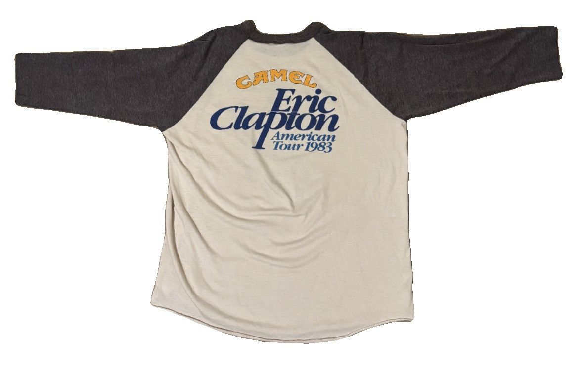 Other Vintage 1983 Eric Clapton American Tour - OG Concert Shirt Size US XL / EU 56 / 4 - 2 Thumbnail