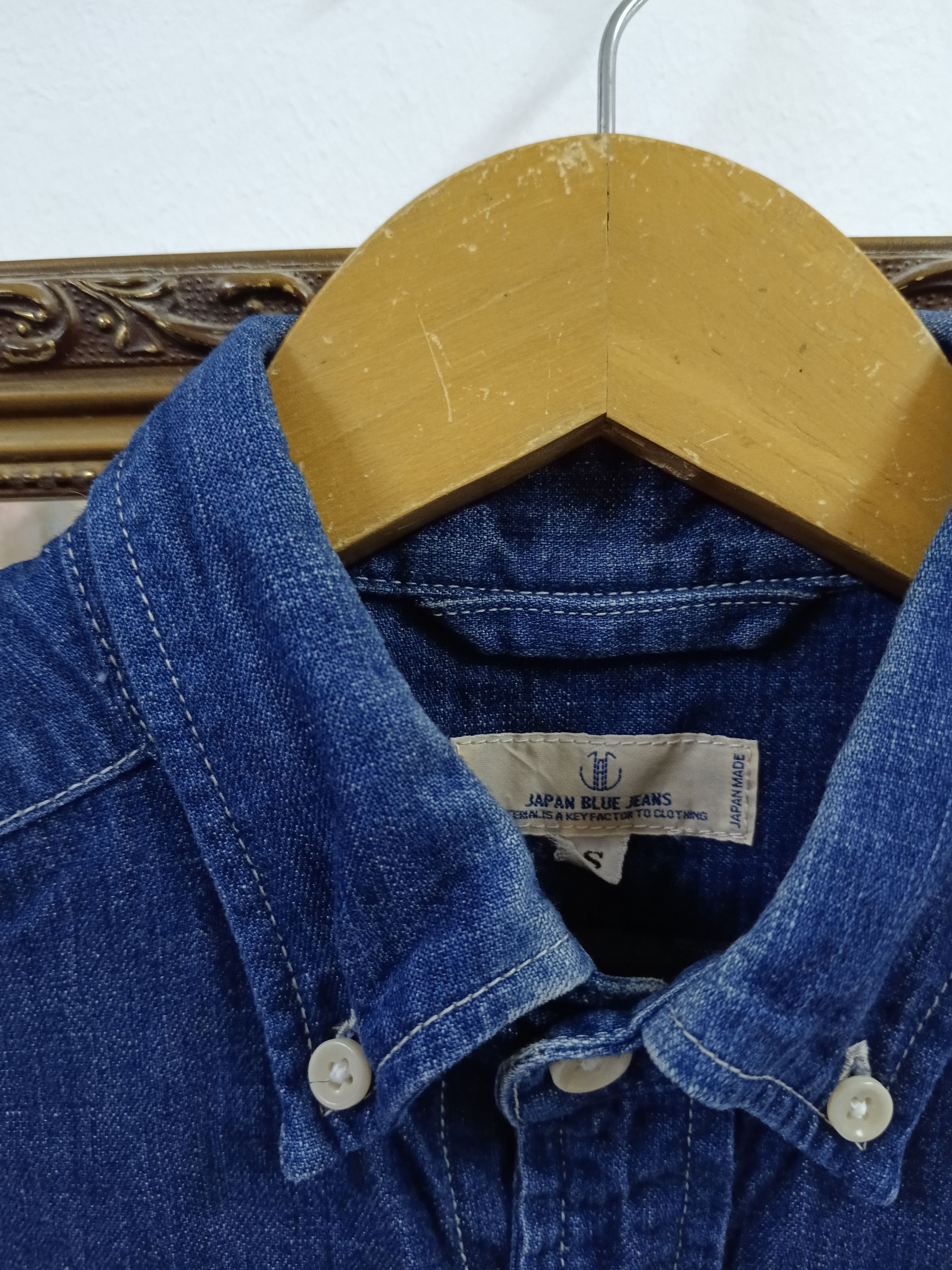 Japan Blue Jeans JAPAN BLUE JEAN DENIM SHIRT BUTTON UP Size US S / EU 44-46 / 1 - 4 Thumbnail