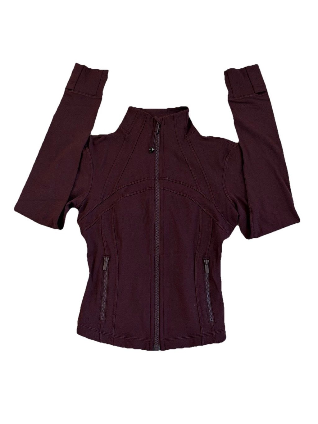 Lululemon LULULEMON DEFINE CROPPED JACKET NULU GOODNIGHT PLUM SIZE 2 Size XS / US 0-2 / IT 36-38 - 1 Thumbnail
