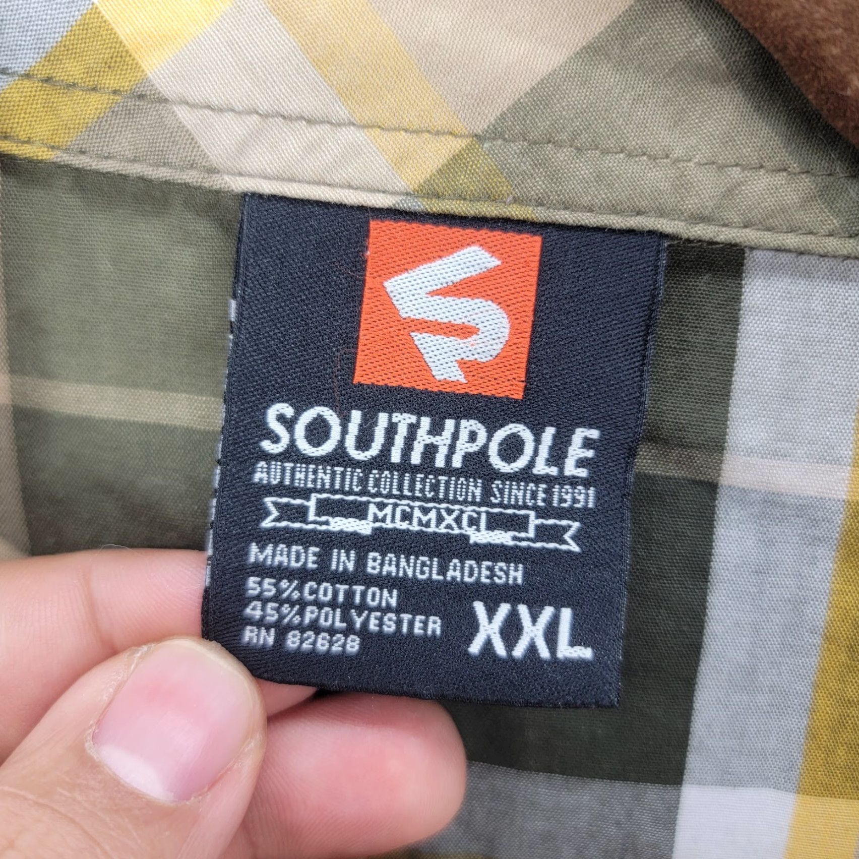 Southpole Southpole Shirt Mens XXL Button Up Hip Hop Y2K 2xl vintage long sleeve Size US XXL / EU 58 / 5 - 5 Thumbnail