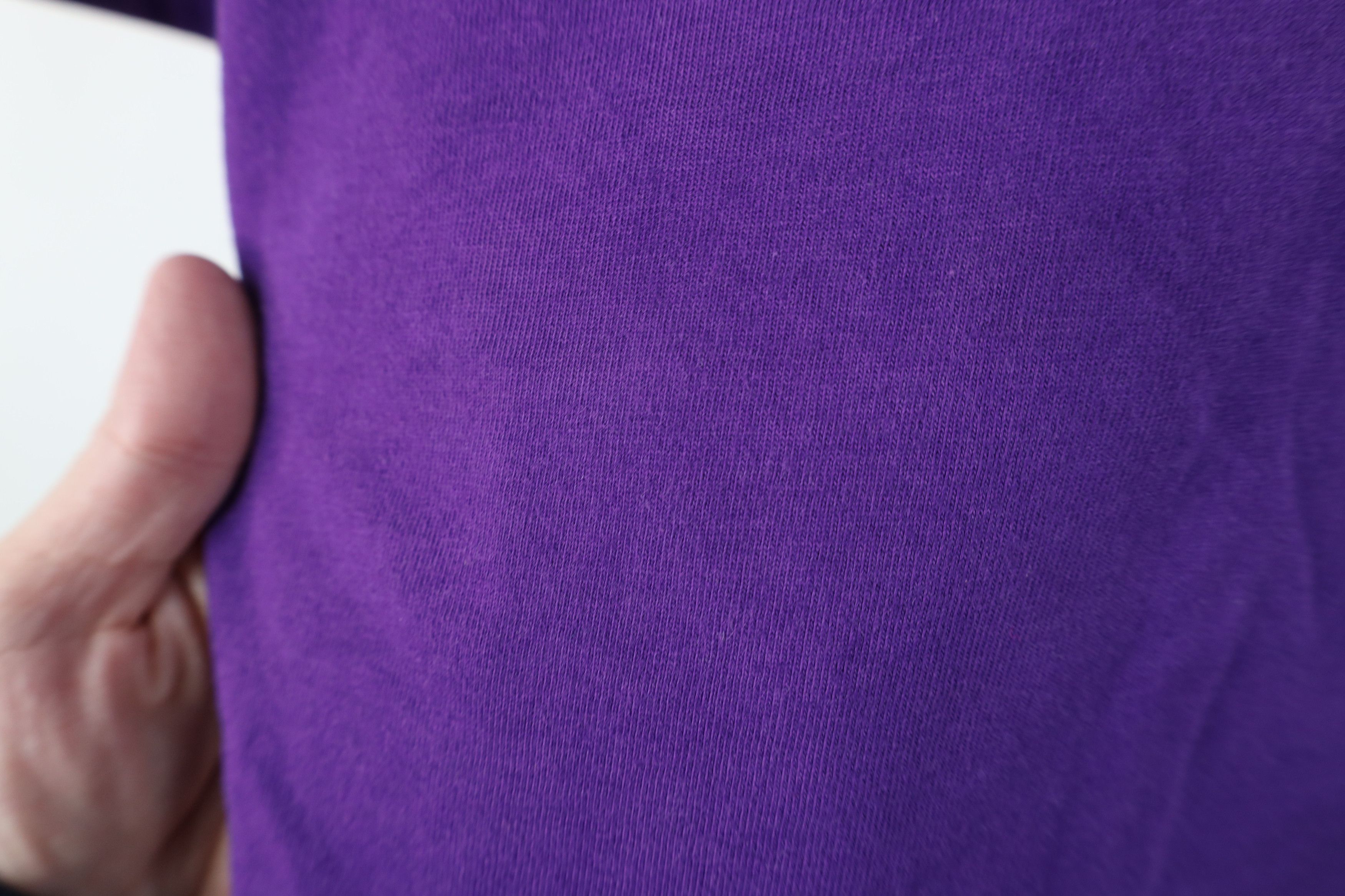 Russell Athletic Vintage 90s Russell Athletic Blank Cotton T-Shirt Purple USA Size US XL / EU 56 / 4 - 5 Thumbnail