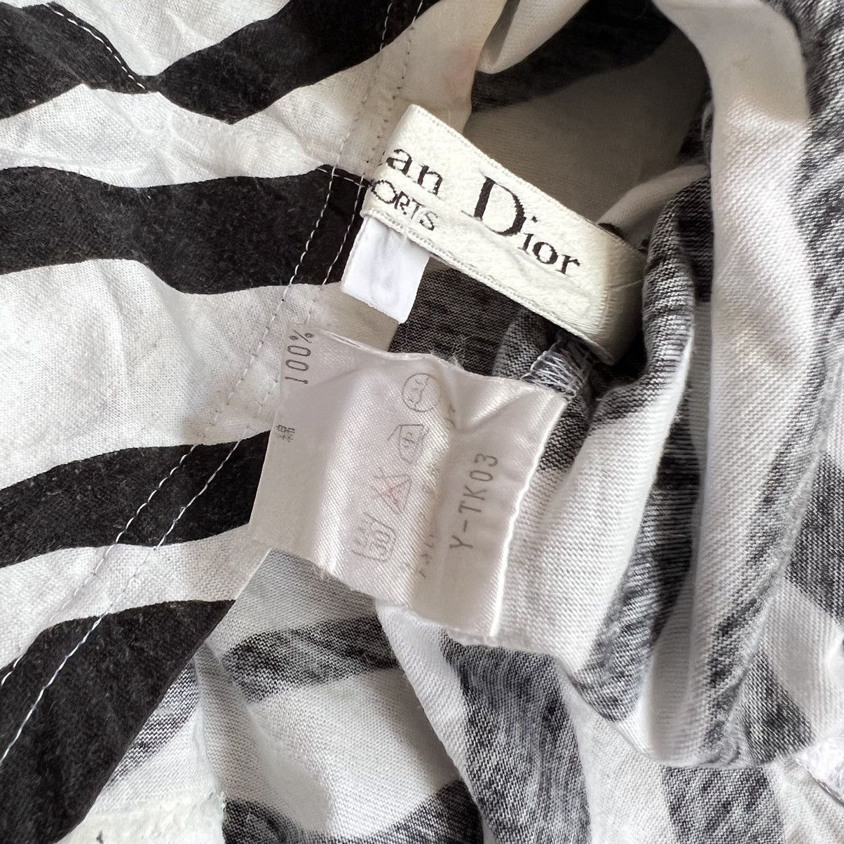 Christian Dior Monsieur Dior Zebra Shirt Size M / US 6-8 / IT 42-44 - 5 Thumbnail